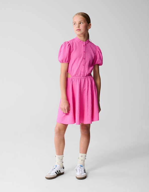 Cut Out Mini Jurk Lichtroze SHOEBY GIRLS