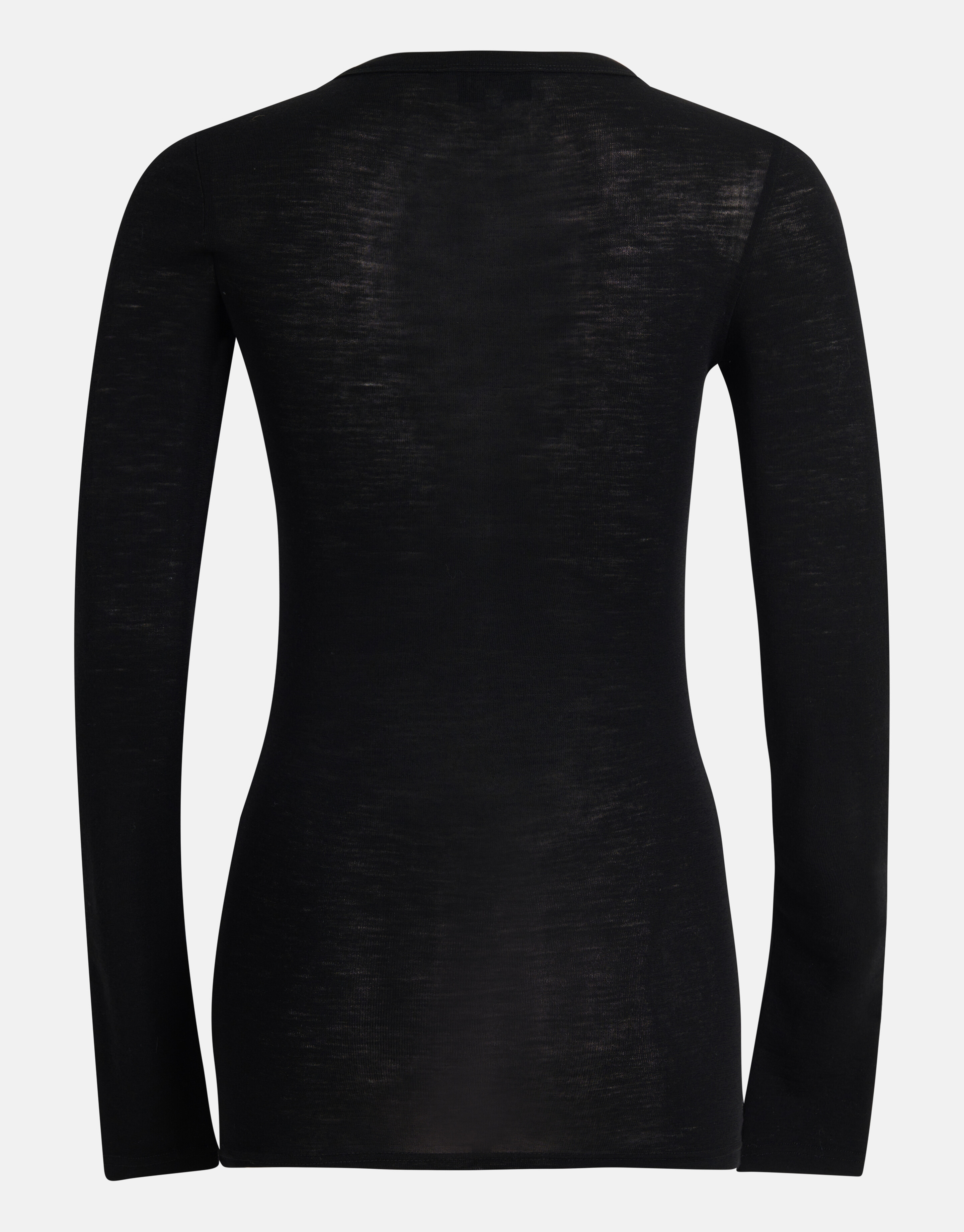 Longsleeve T-shirt Zwart By Monica SHOEBY WOMEN