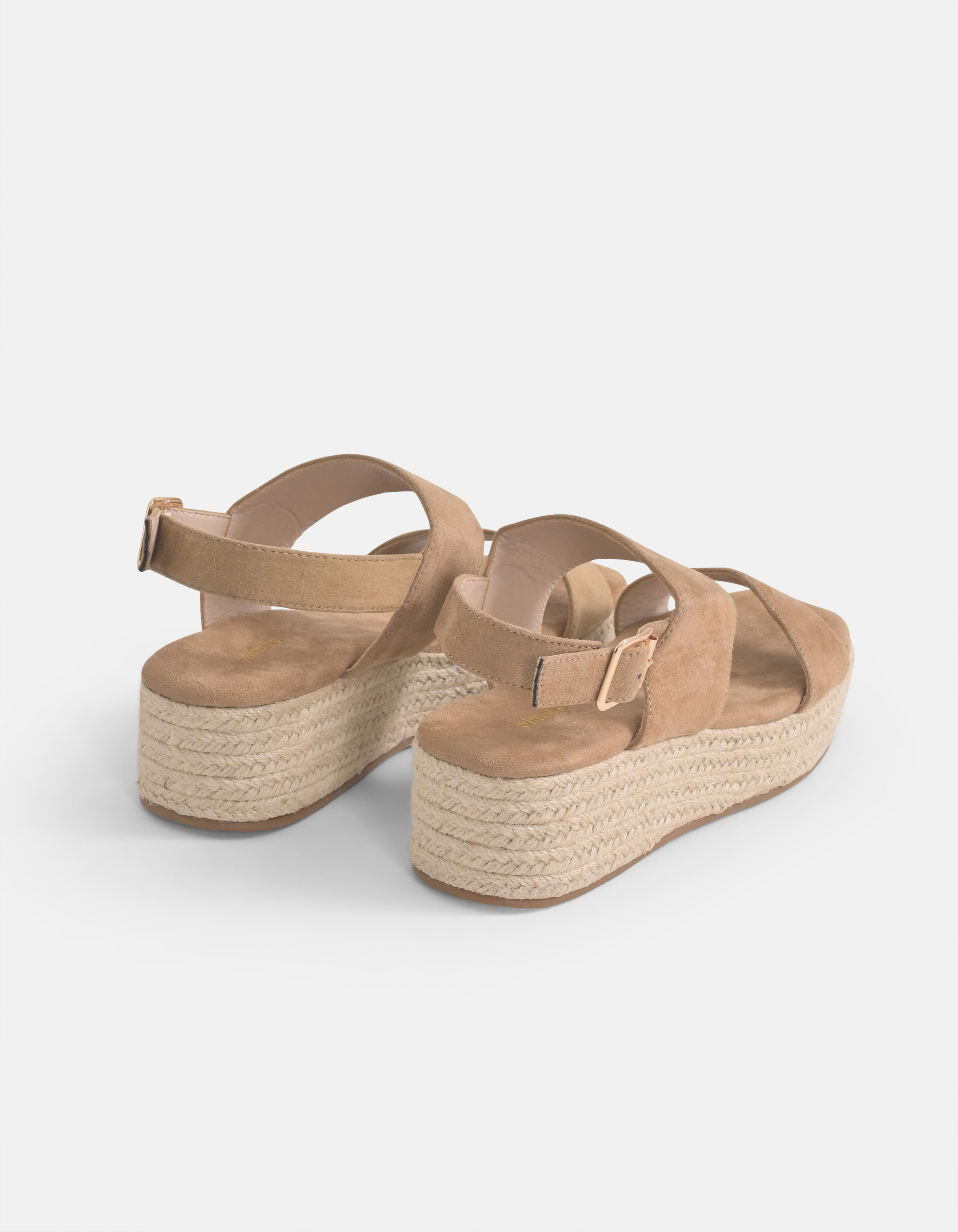Espadrilles Sleehak Beige SHOEBY SHOES