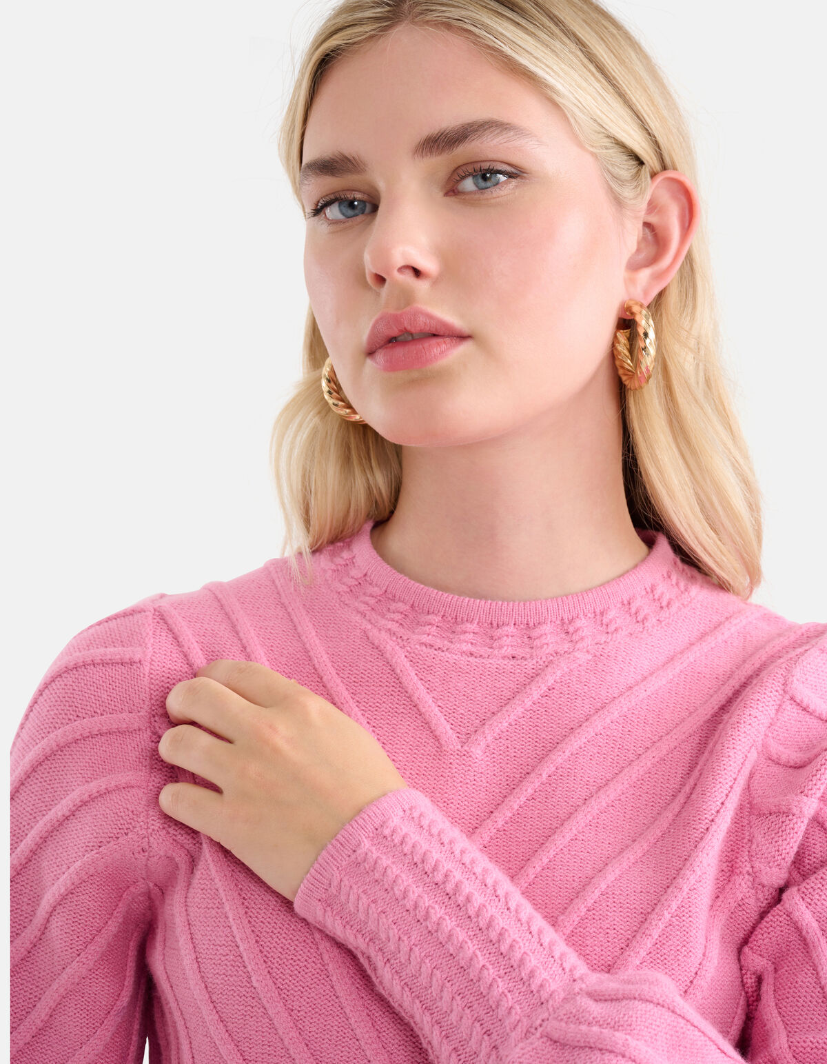 Diagonaal Trui Roze SHOEBY WOMEN