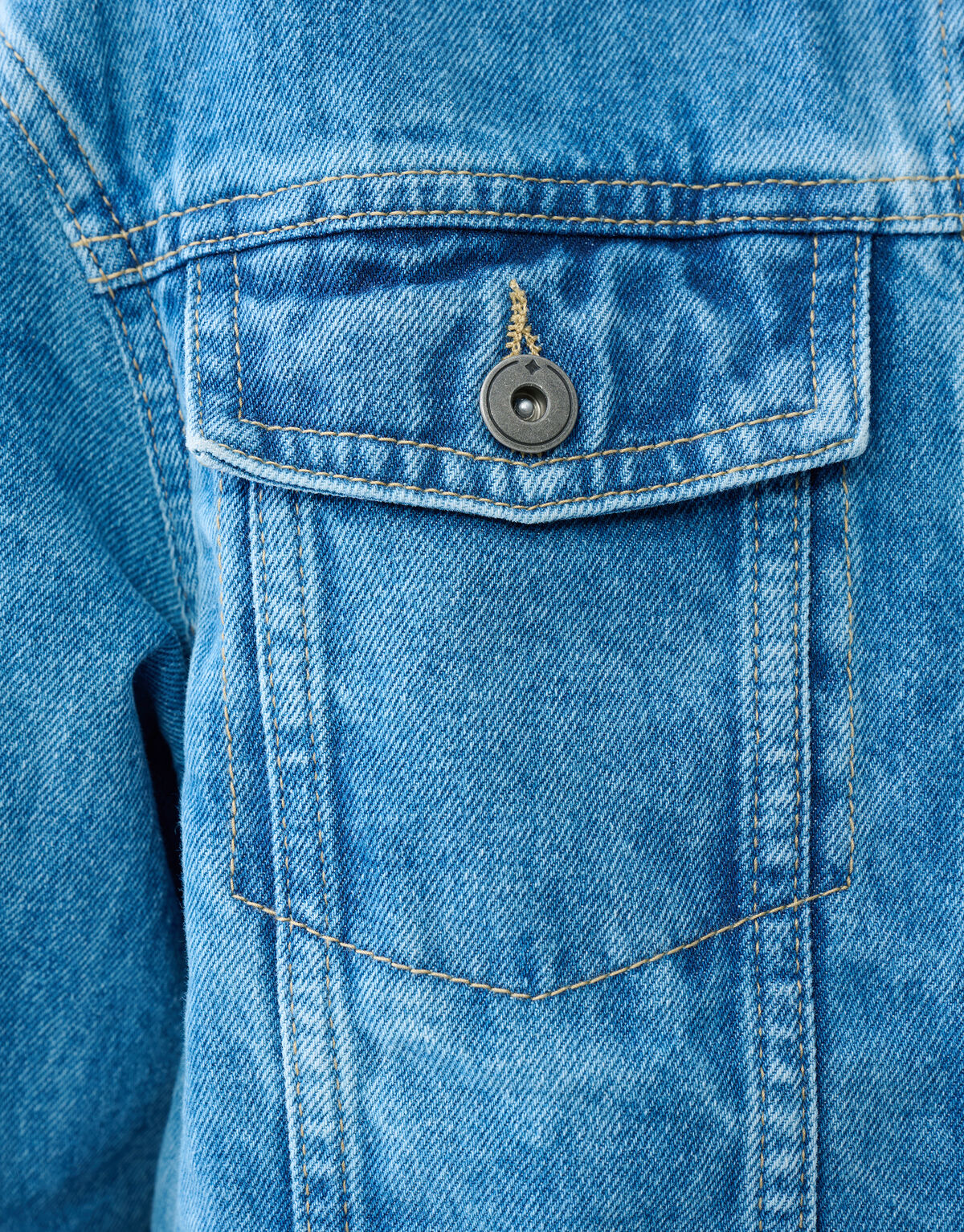 Basis Denim Jack Mediumstone SHOEBY BOYS