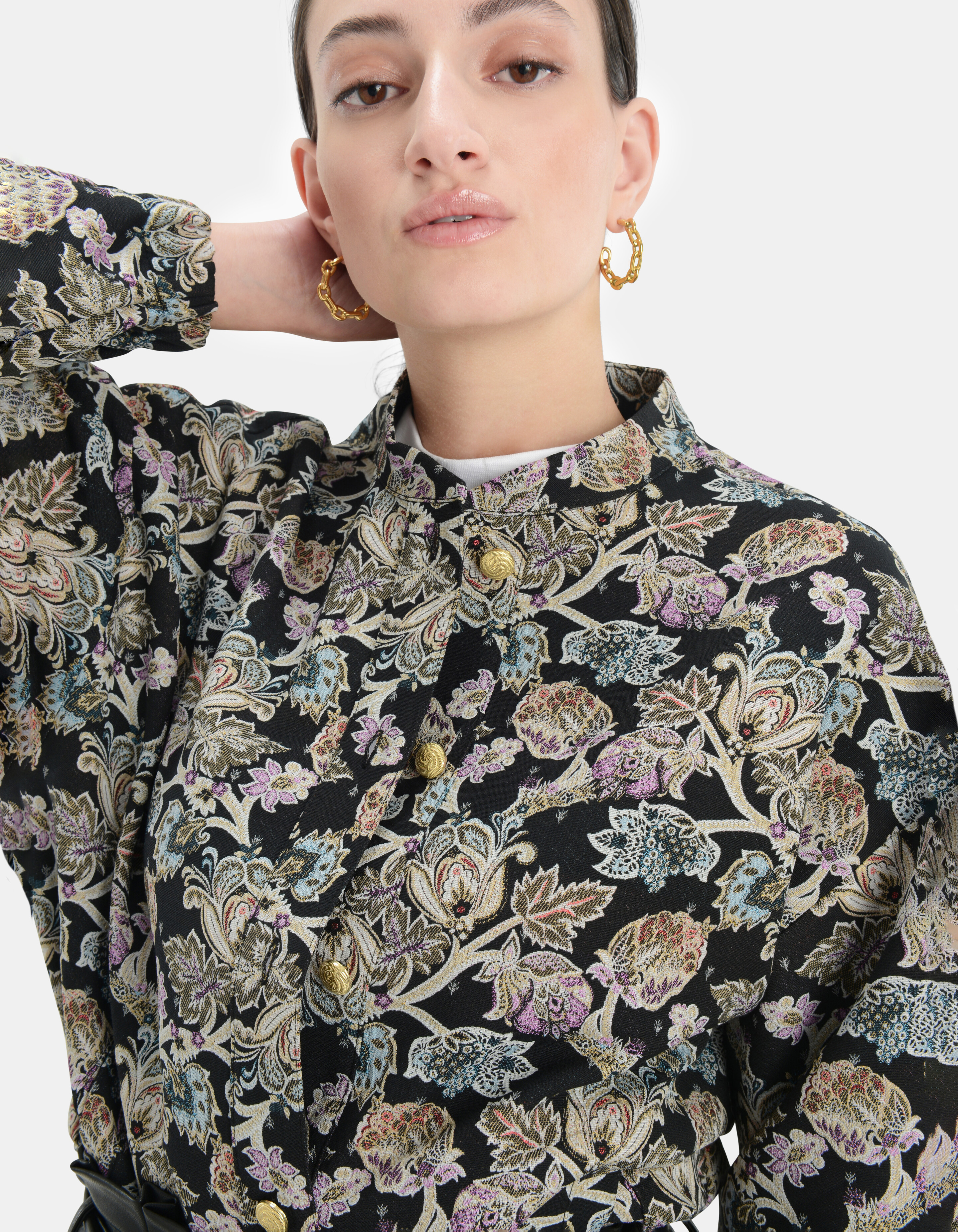 Dolly Jacquard Jas EKSEPT