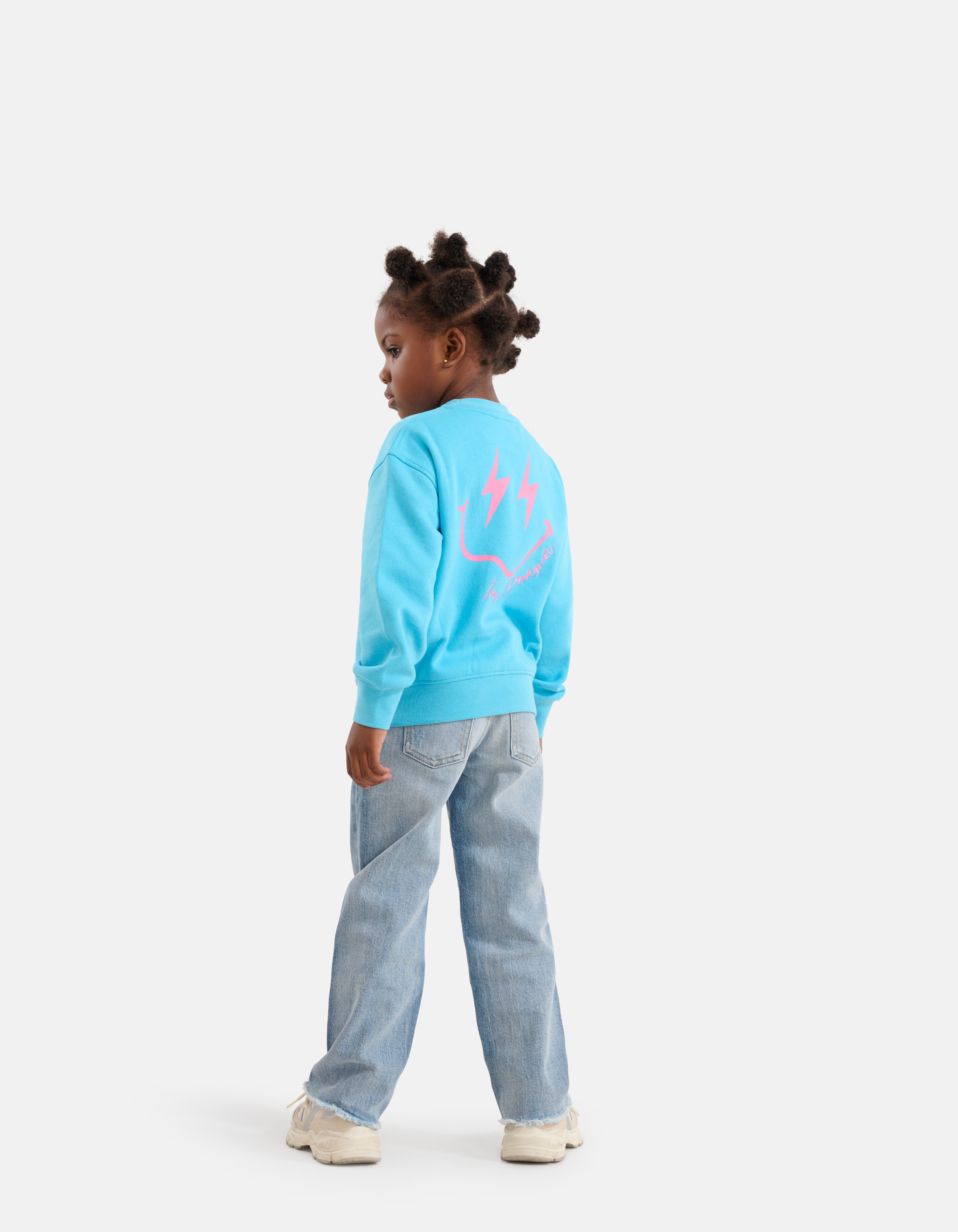 Artwork Sweater Blauw SHOEBY GIRLS