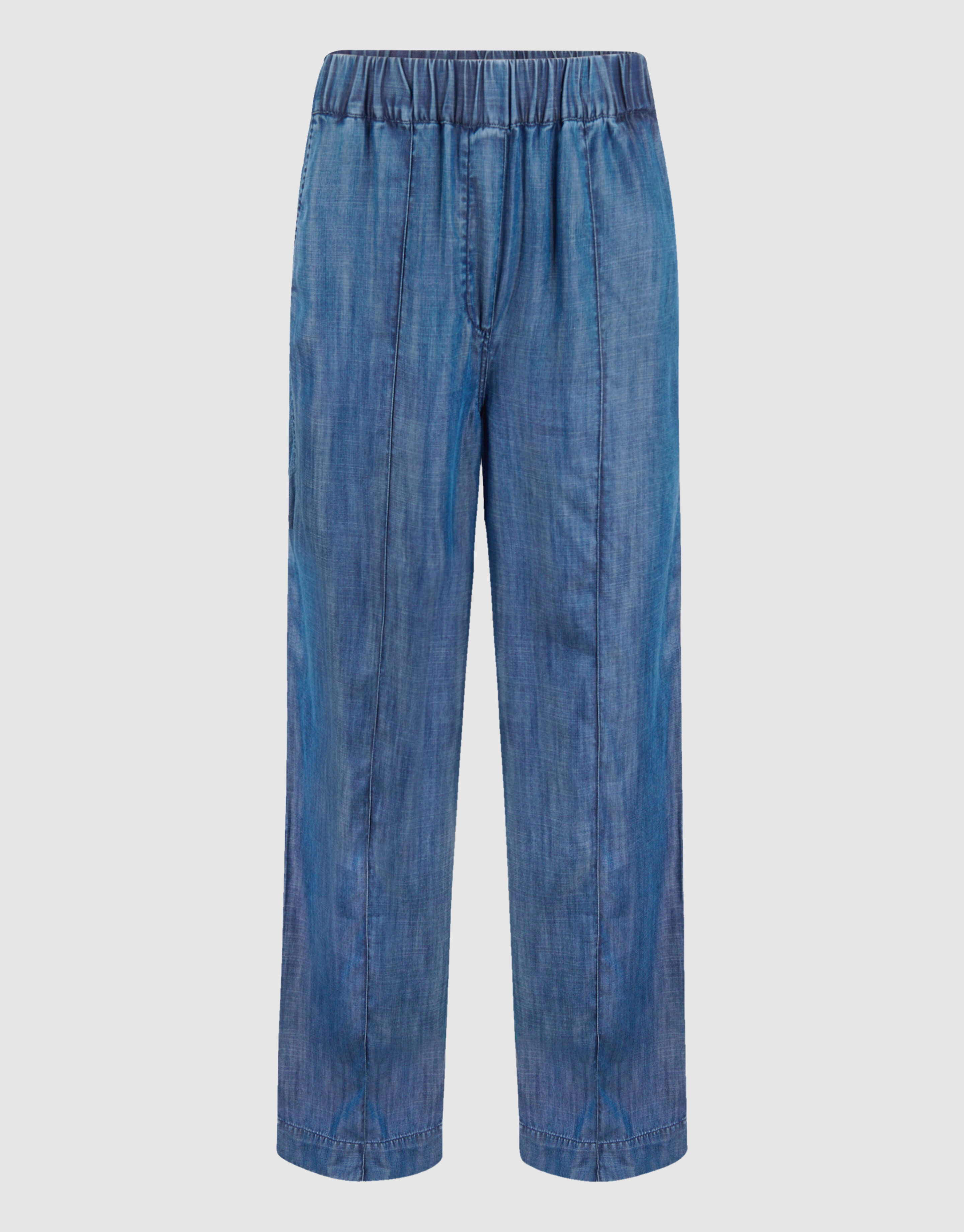 Wide Leg Pintuck Broek Blauw By Mieke SHOEBY WOMEN