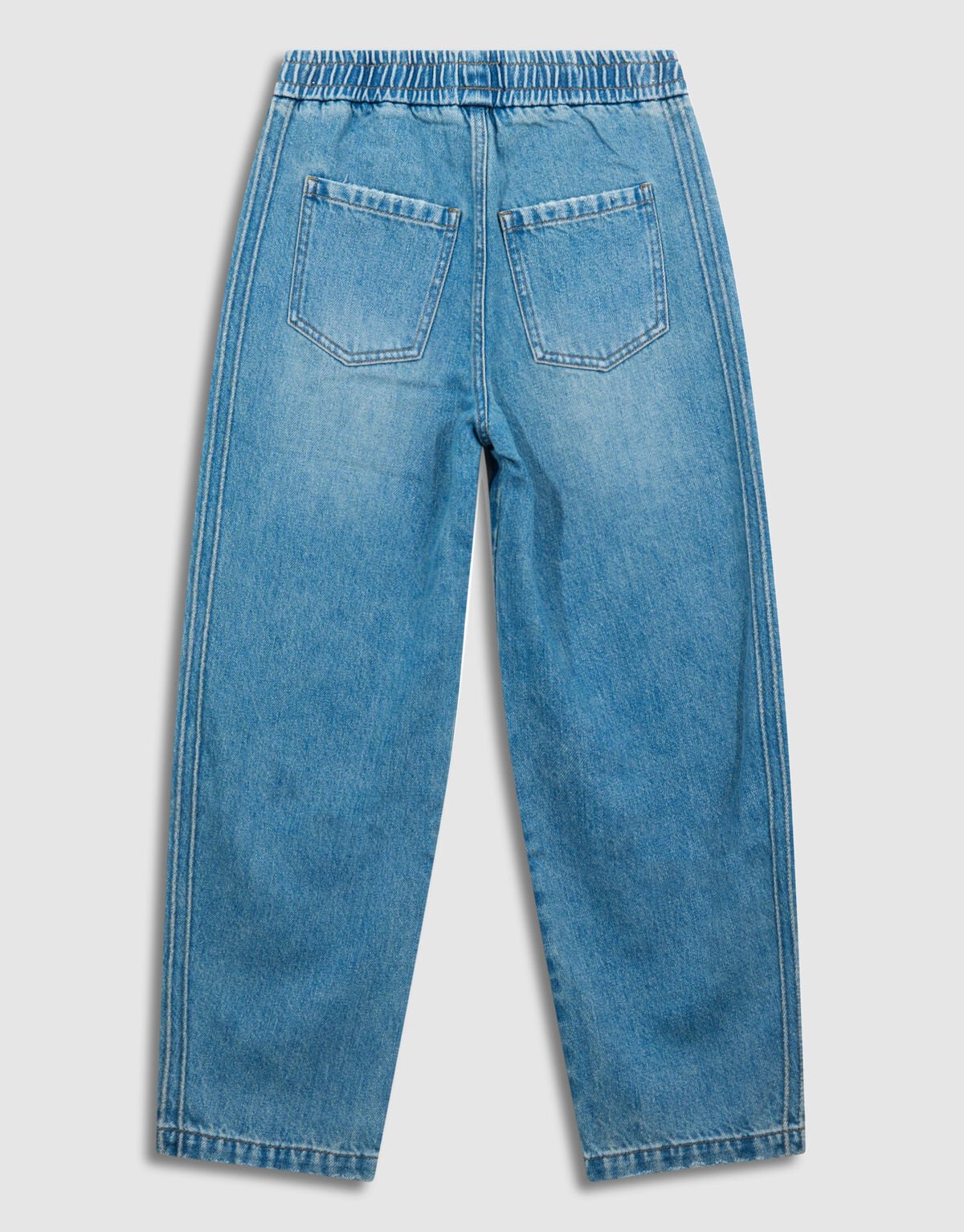 Sporty Baggy Fit Jeans Mediumstone SHOEBY BOYS