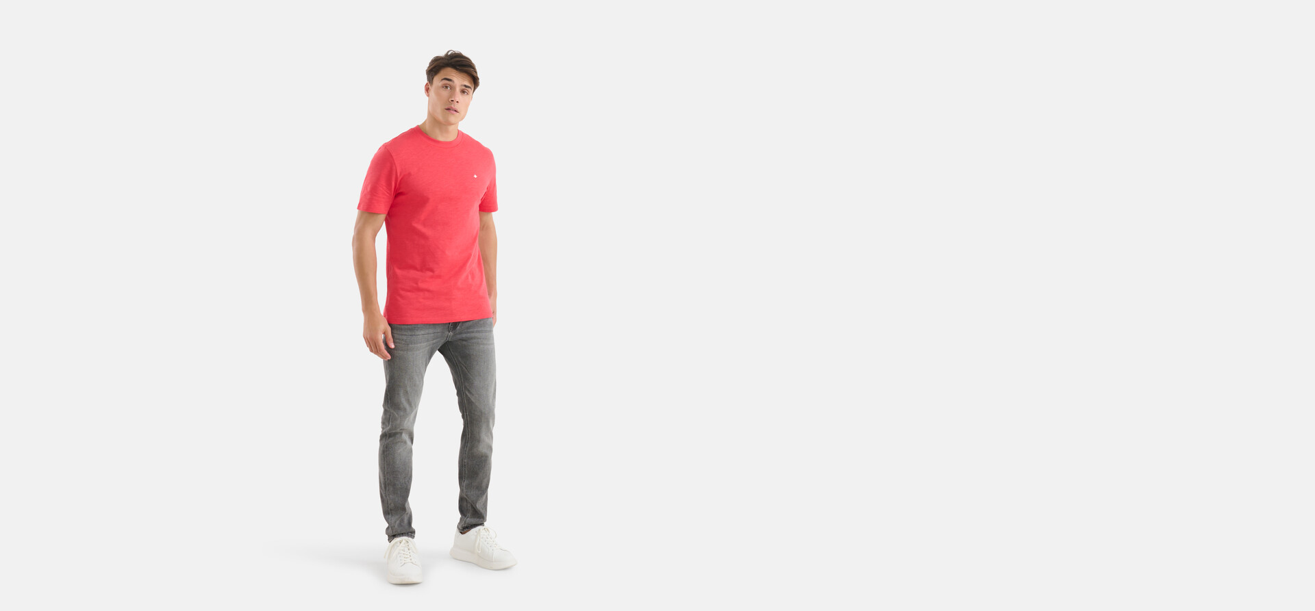 Slim Jog Jeans Lichtgrijs L32 SHOEBY MEN