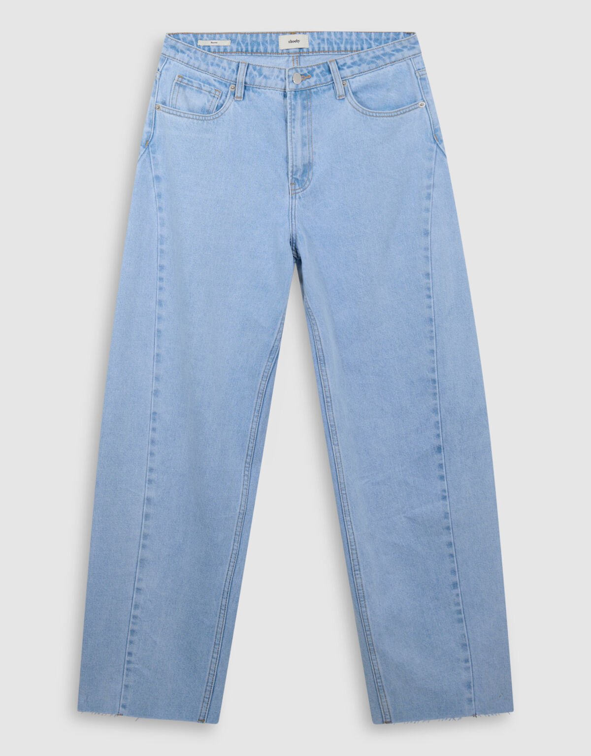 Barrel Fit Jeans Bleached SHOEBY WOMEN