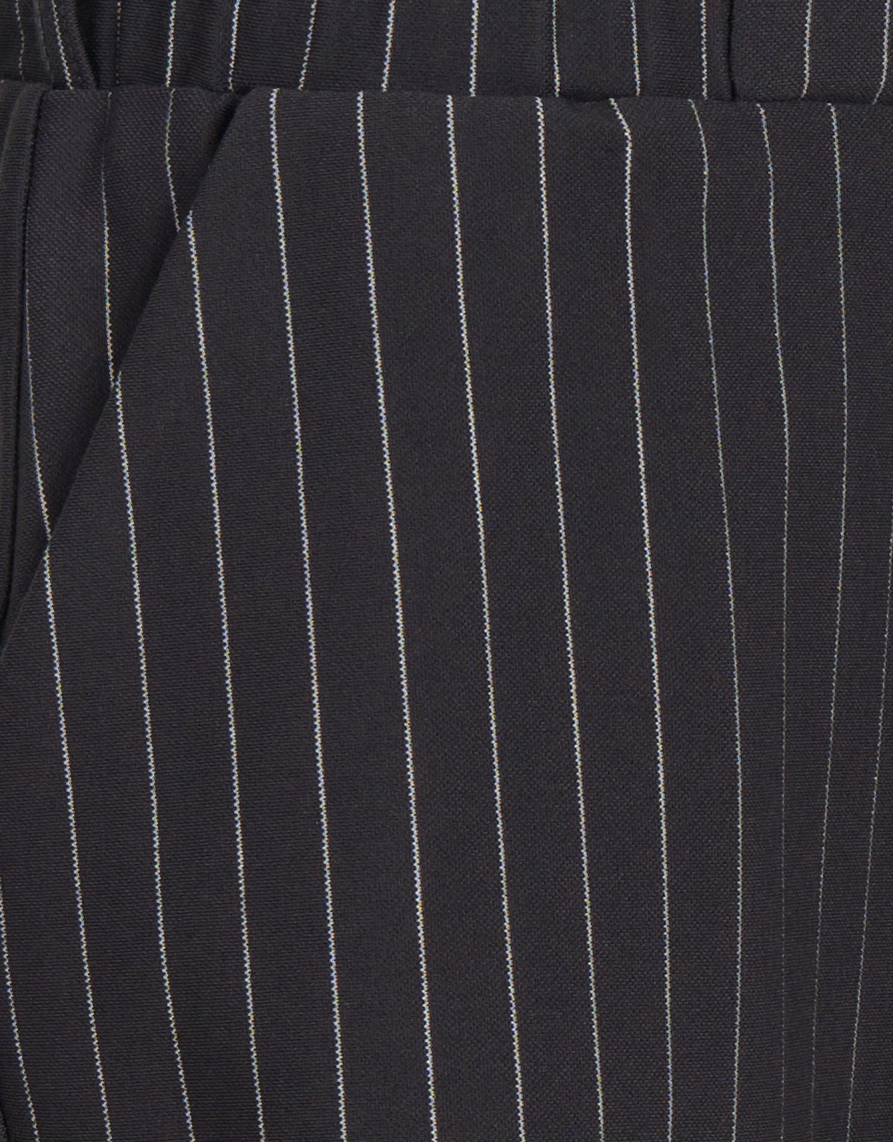 Pinstripe Wide Leg Broek Donkergrijs SHOEBY GIRLS
