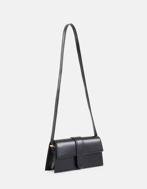 Rechthoekige Tas Zwart SHOEBY ACCESSOIRES
