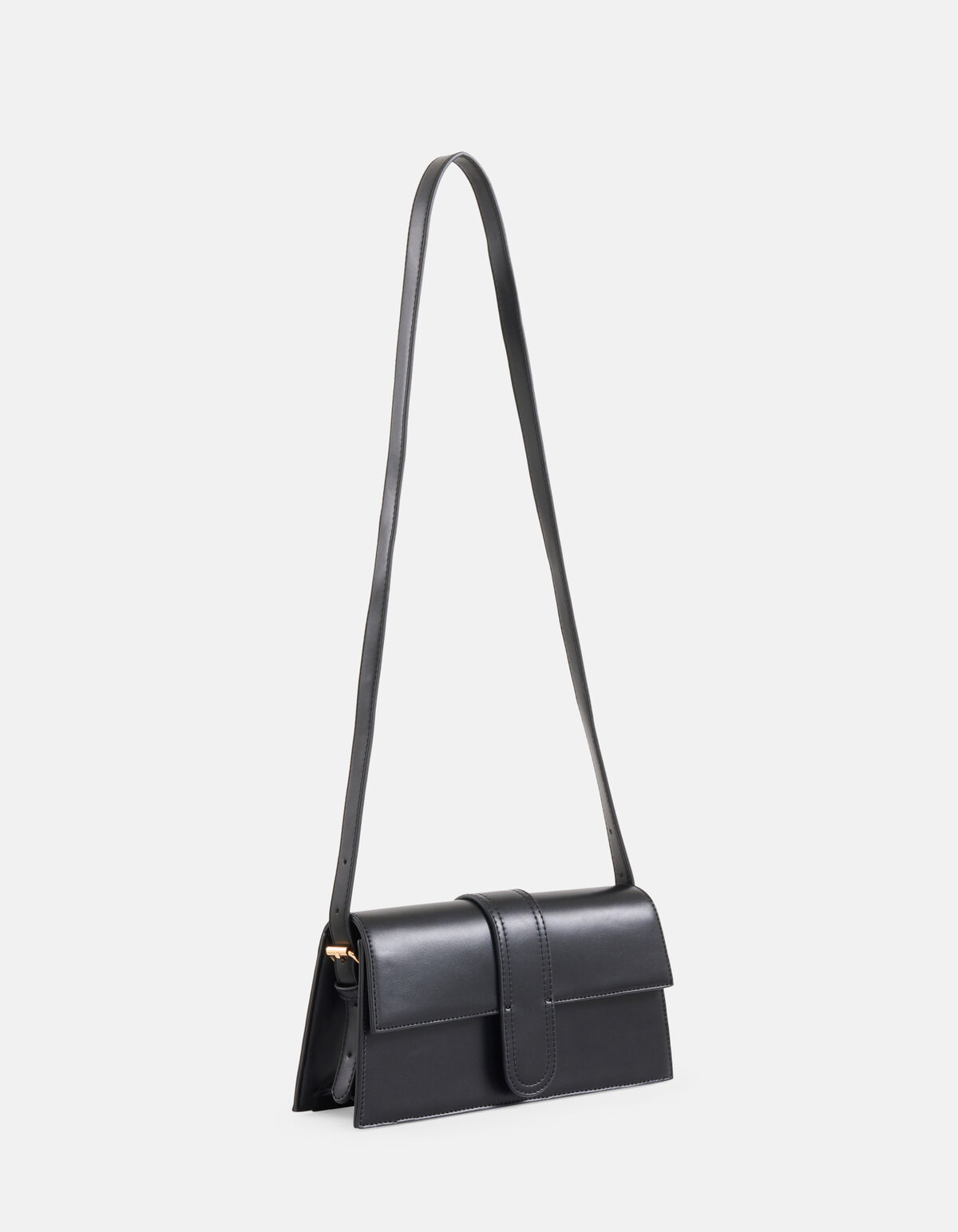 Rechthoekige Tas Zwart SHOEBY ACCESSOIRES
