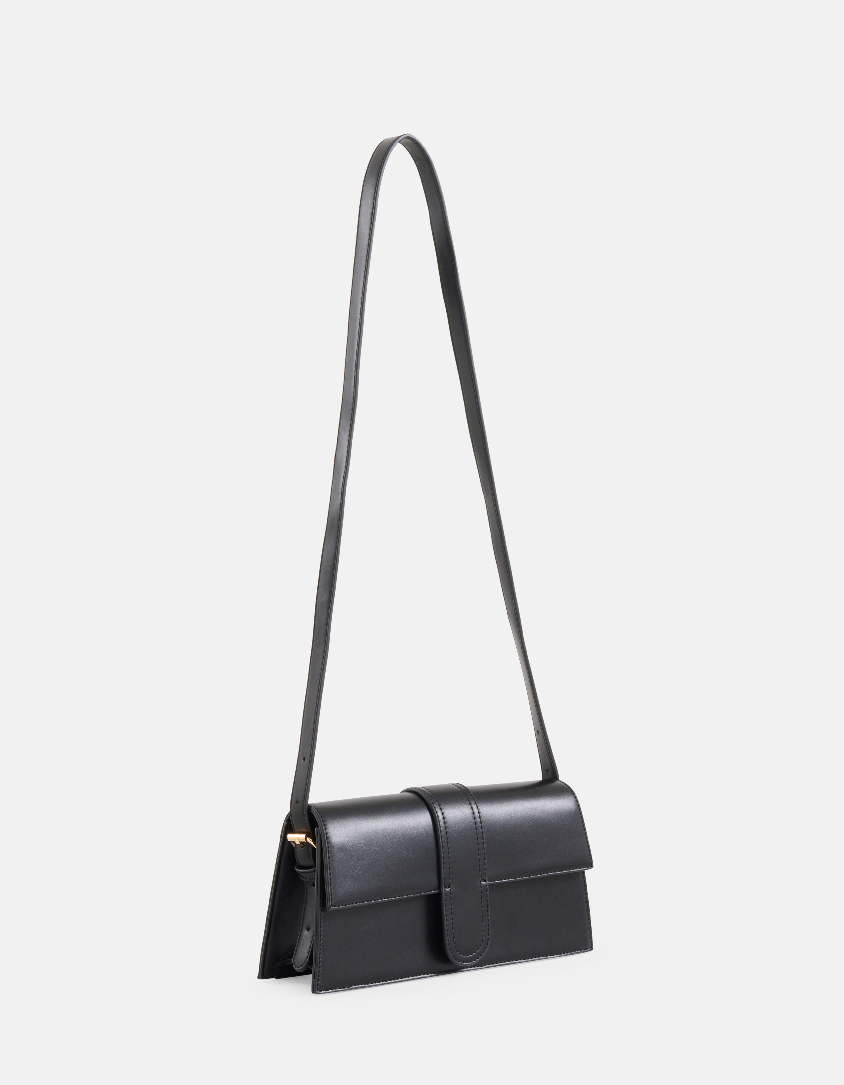 Rechthoekige Tas Zwart SHOEBY ACCESSOIRES