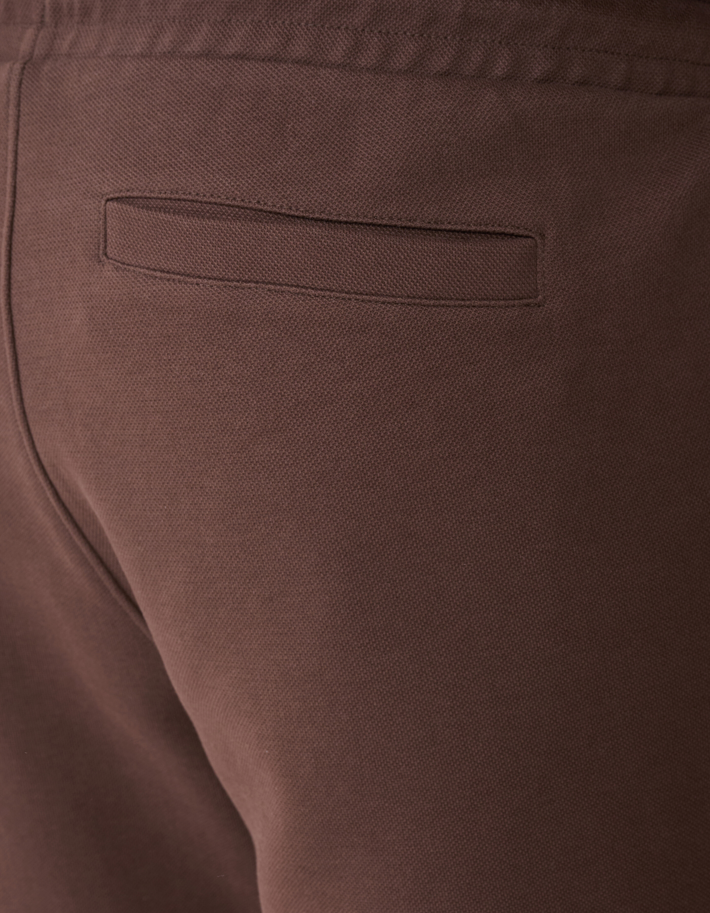 Pique Short Donkerbruin SHOEBY MEN