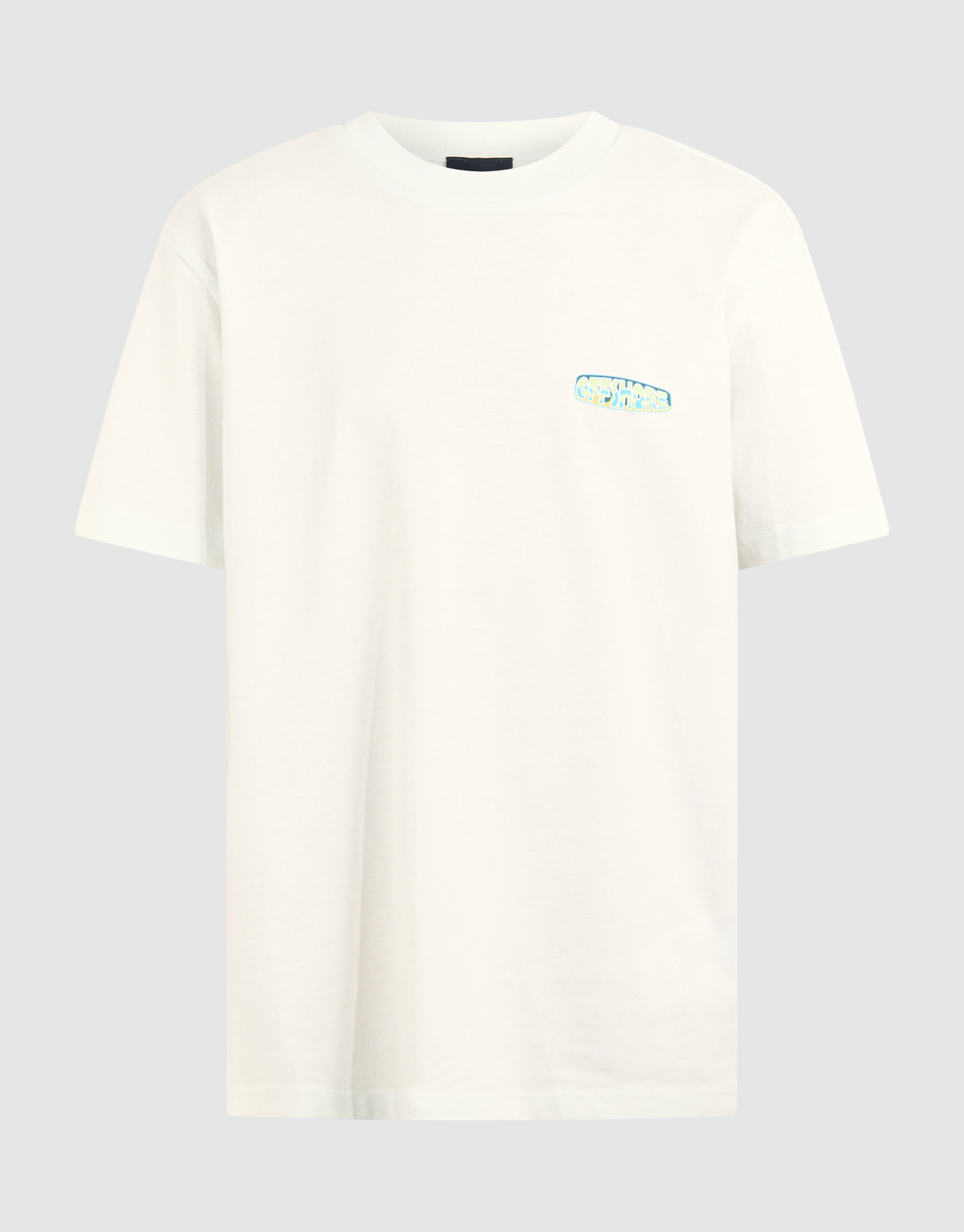 Offshore Artwork T-shirt Gebroken Wit SHOEBY BOYS