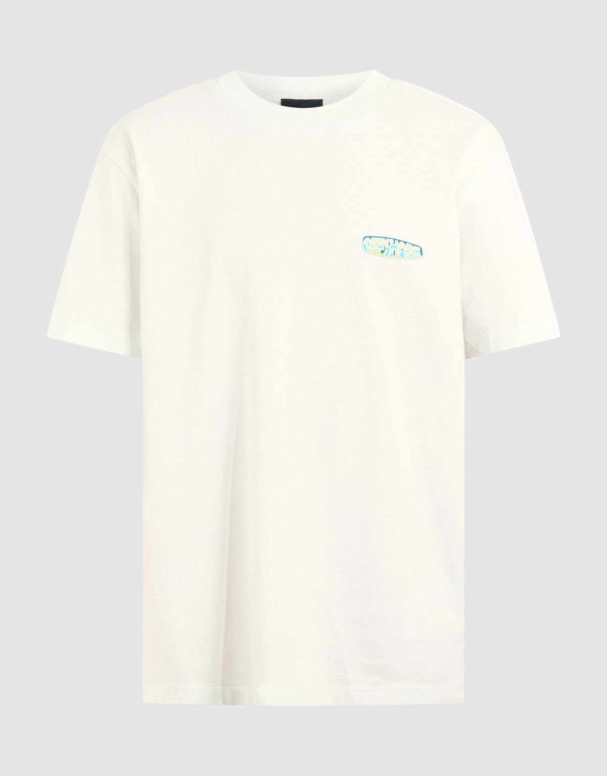 Offshore Artwork T-shirt Gebroken Wit SHOEBY BOYS