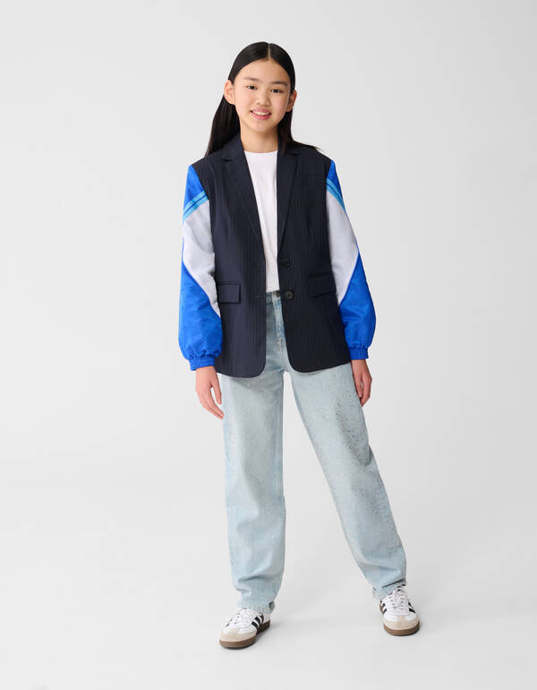 Sporty Blazer Blauw SHOEBY GIRLS