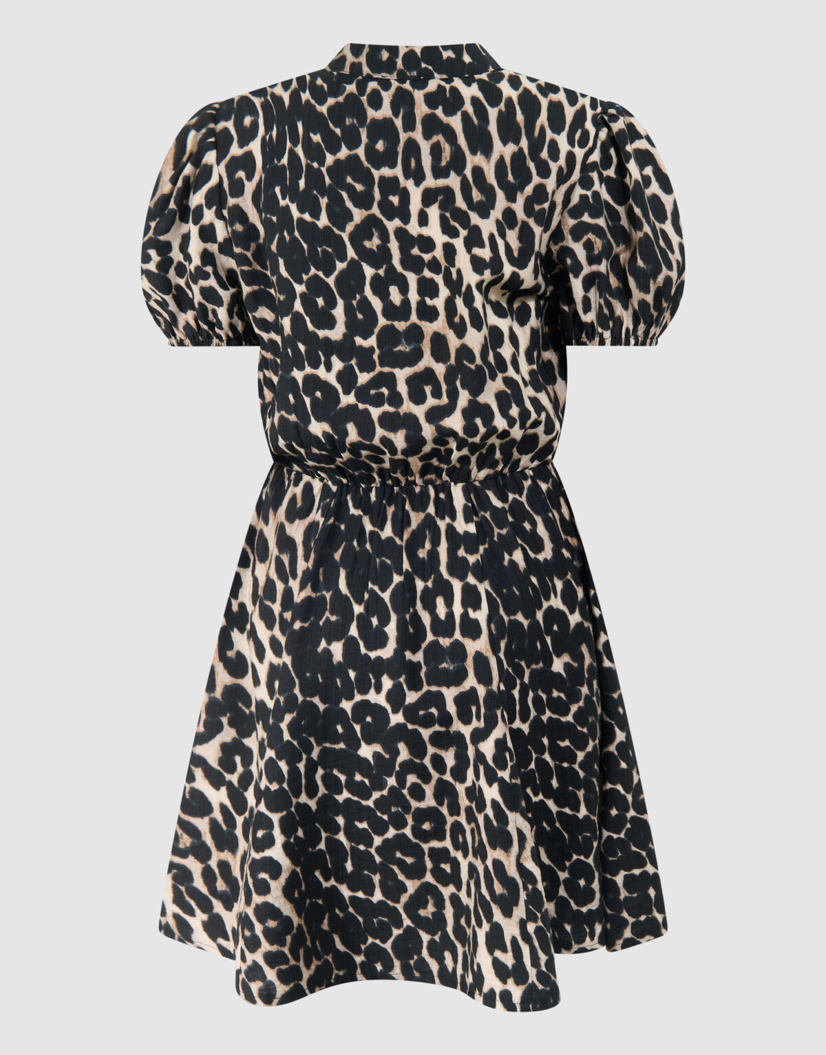 Printed Leopard Jurk Lichtbruin SHOEBY GIRLS