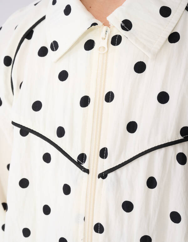 Polkadot Jack Gebroken Wit SHOEBY GIRLS