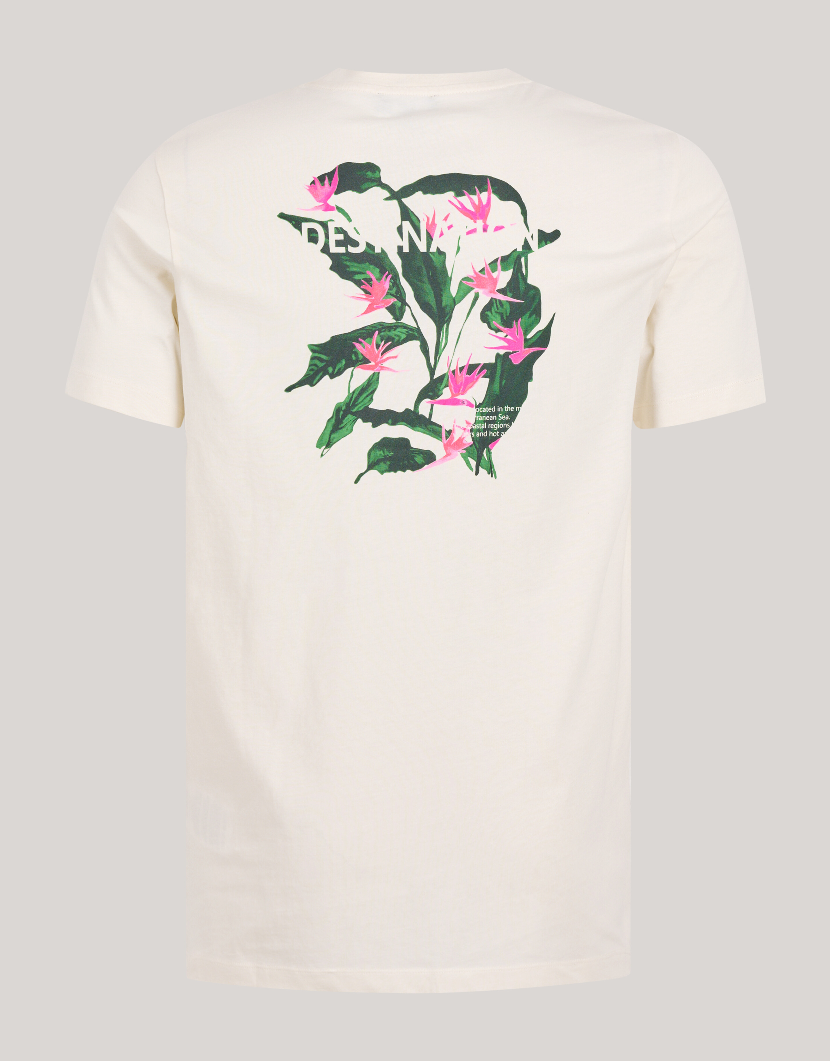 Artwork T-shirt Gebroken Wit SHOEBY MEN