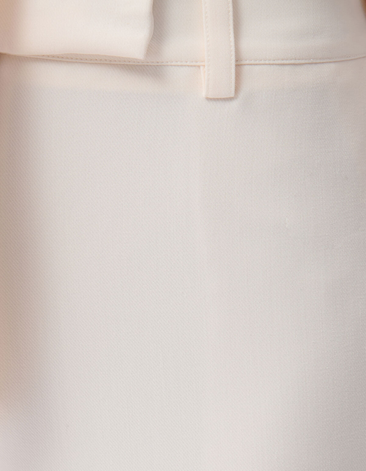 Turn Up Pantalon Gebroken Wit SHOEBY WOMEN