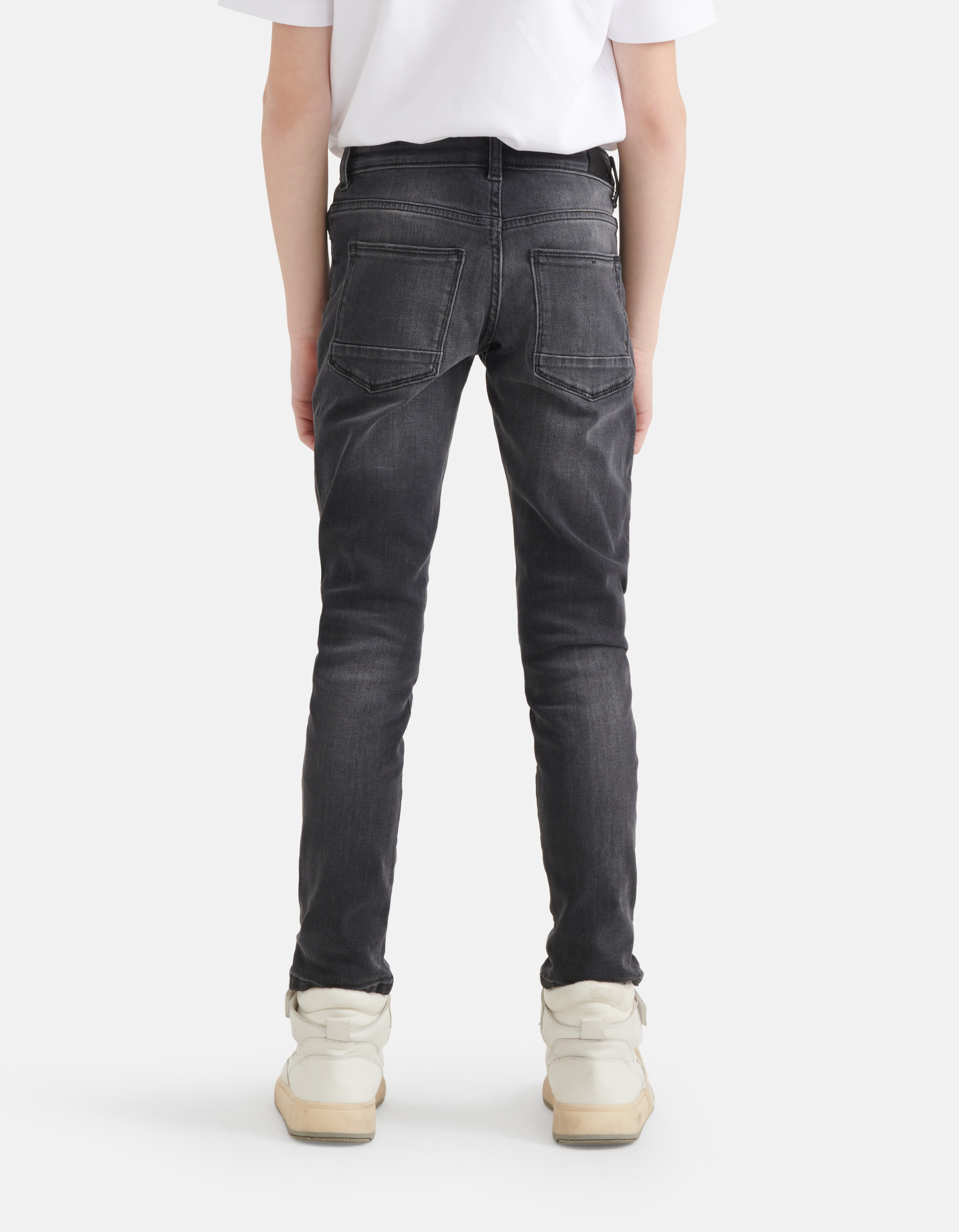 Regular Fit Jeans Donkergrijs SHOEBY BOYS