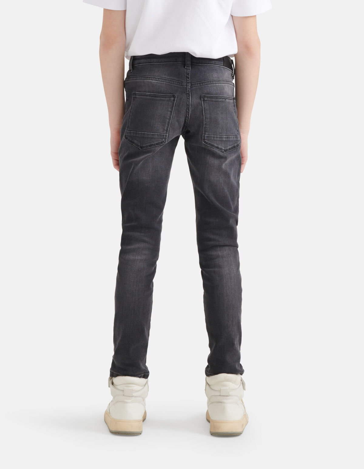 Regular Fit Jeans Donkergrijs SHOEBY BOYS