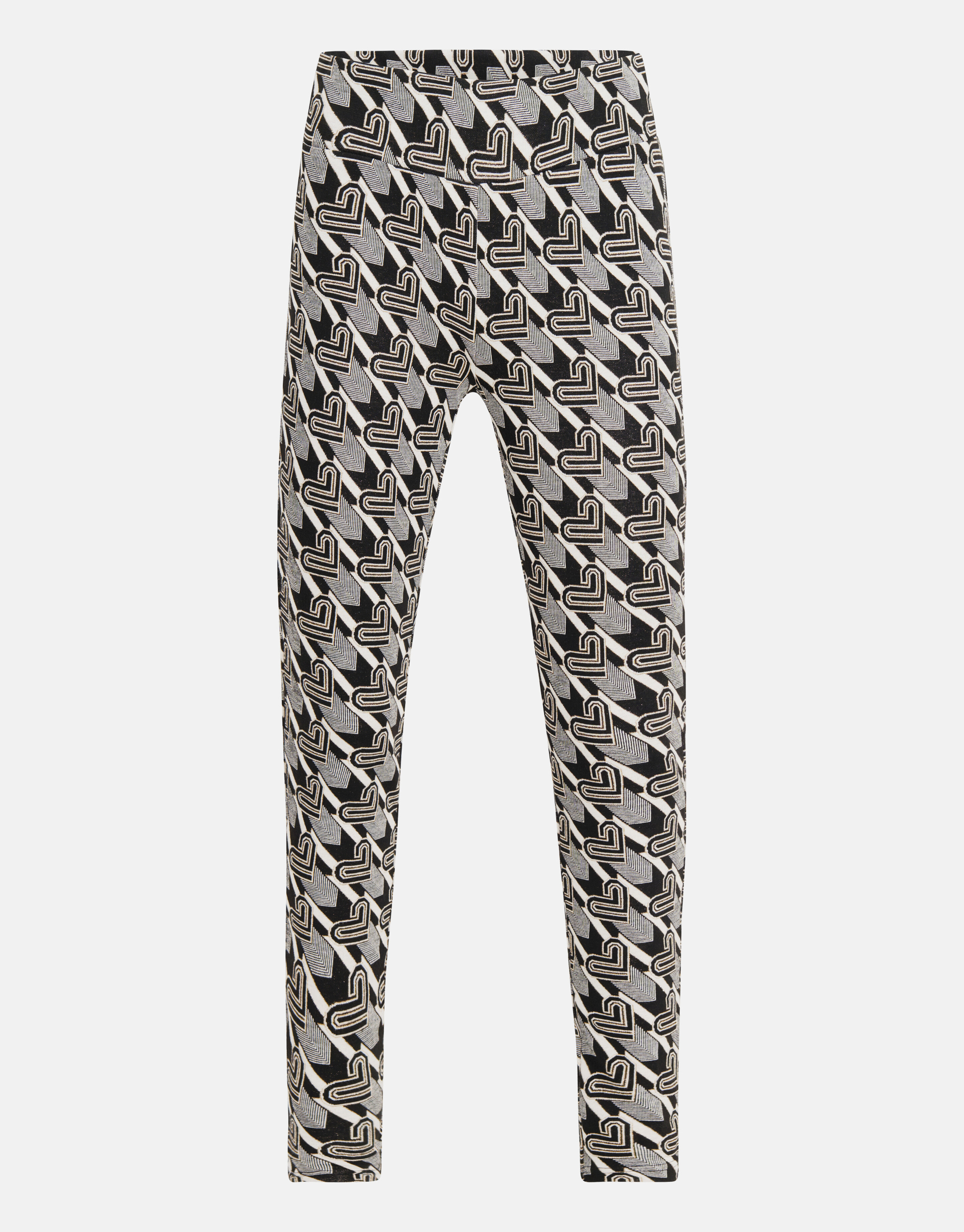 Monogram Legging Zwart/Wit SHOEBY WOMEN
