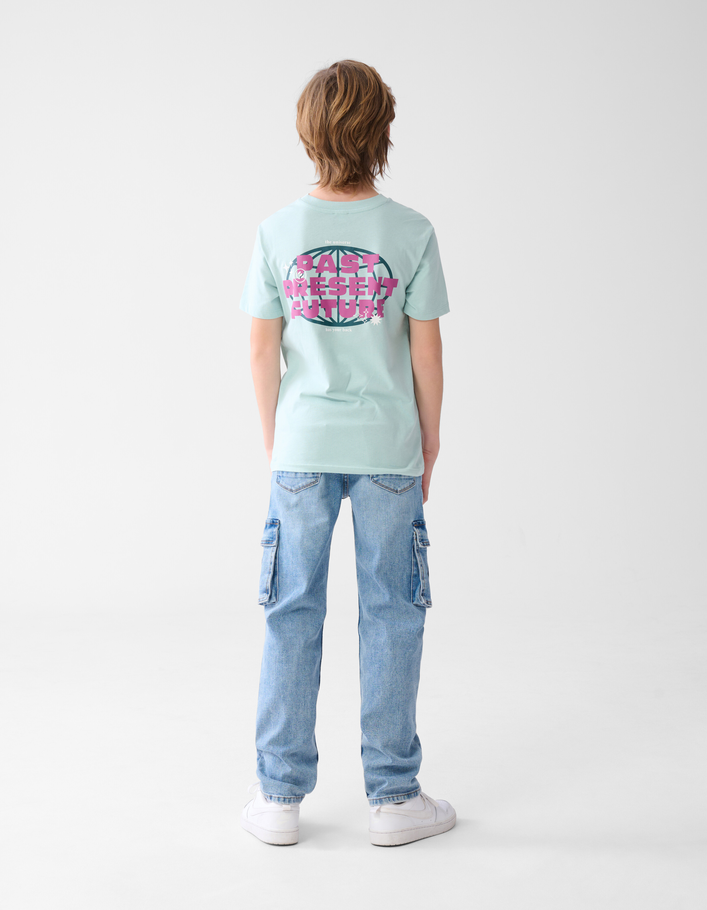 Artwork T-shirt Lichtgroen SHOEBY BOYS