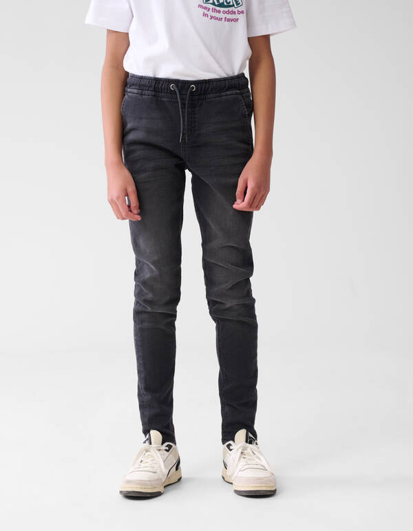 Jogger Jeans Donkergrijs SHOEBY BOYS