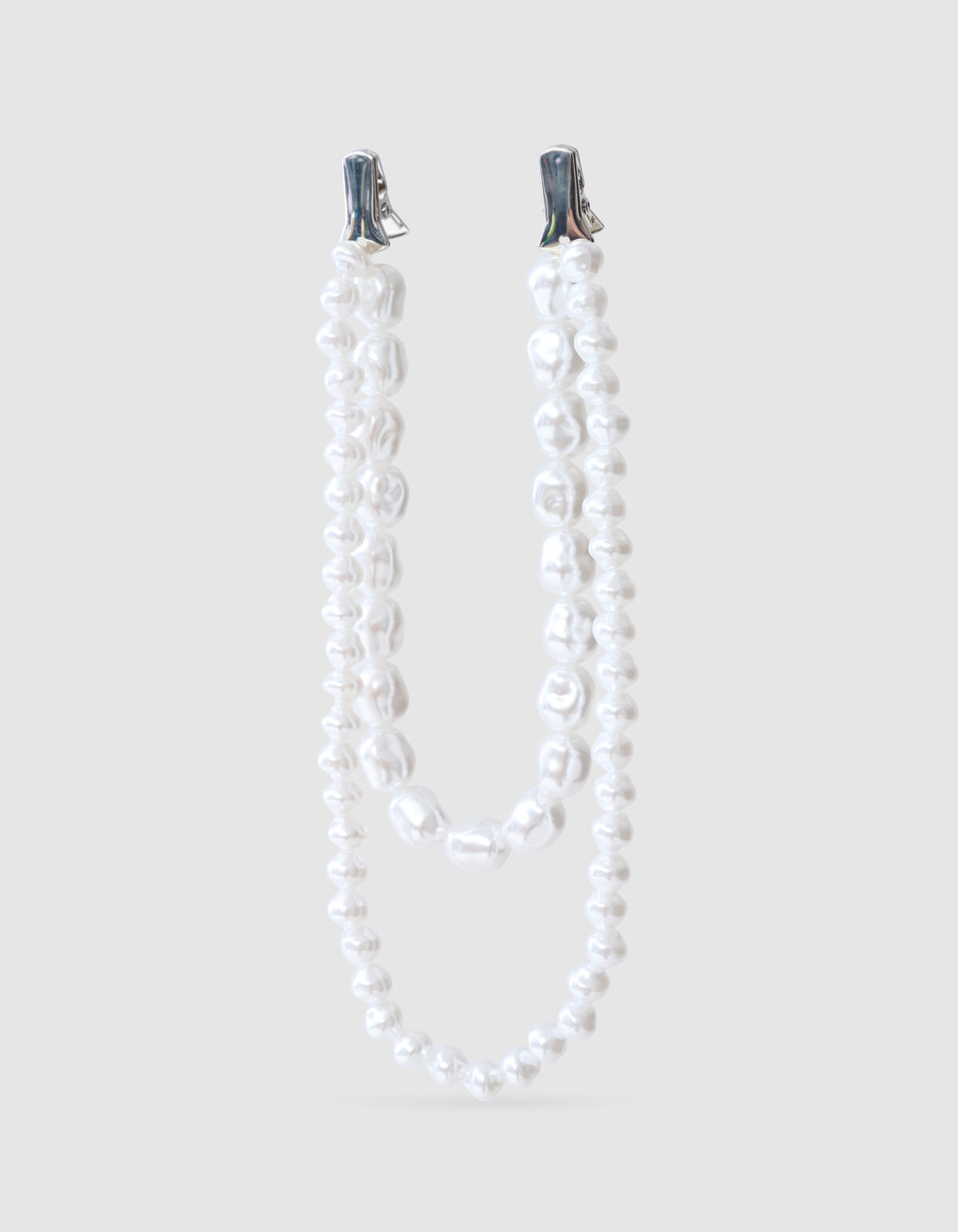 Multi Parel Clip Gebroken Wit SHOEBY ACCESSOIRES