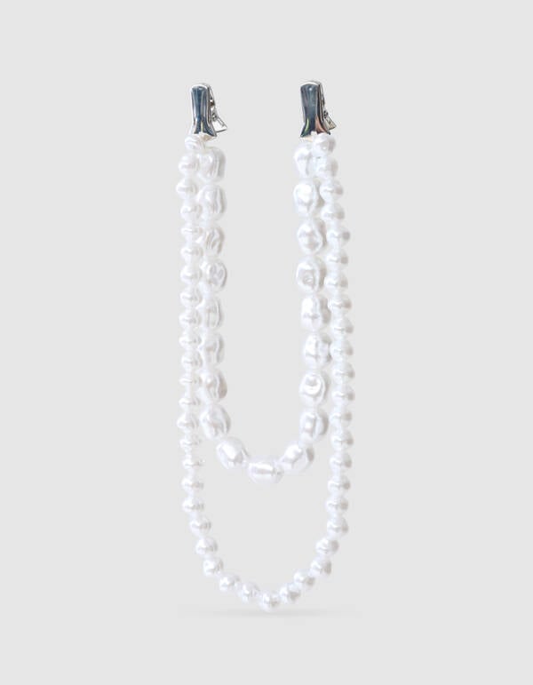 Multi Parel Clip Gebroken Wit SHOEBY ACCESSOIRES