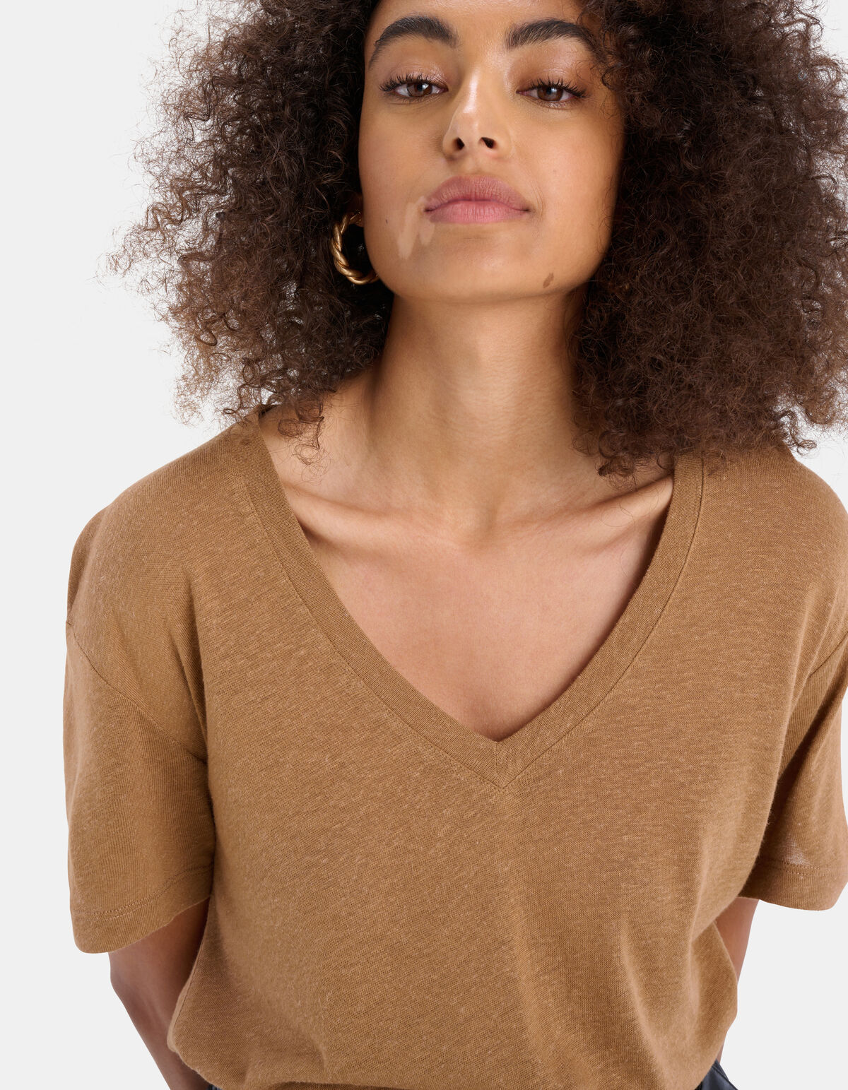 Linnen Mix T-shirt EKSEPT