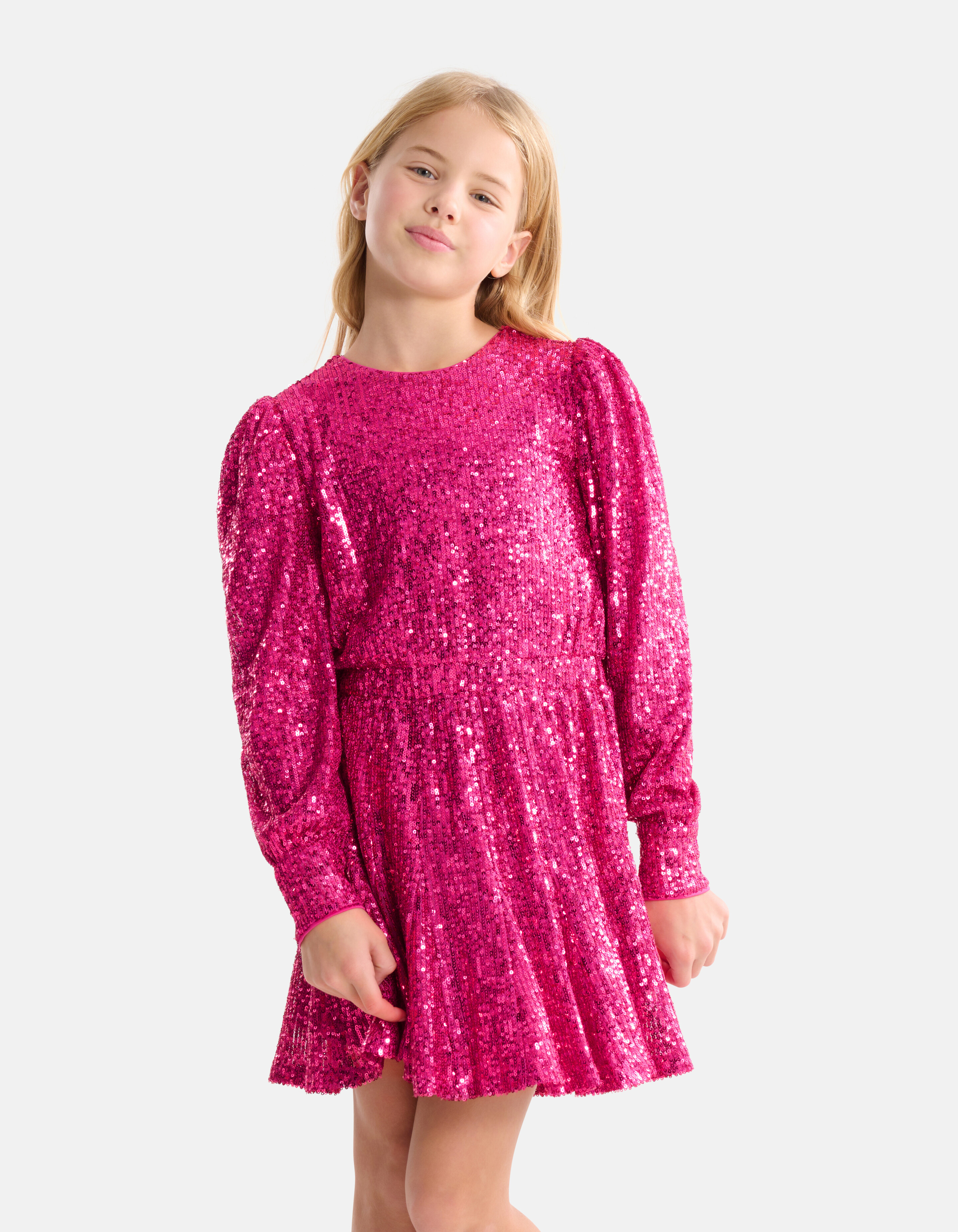 Pailletten Jurk Roze By Nicolette SHOEBY GIRLS