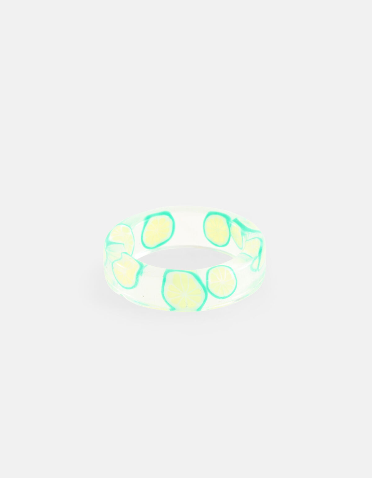 Limoen Ring Groen SHOEBY ACCESSOIRES