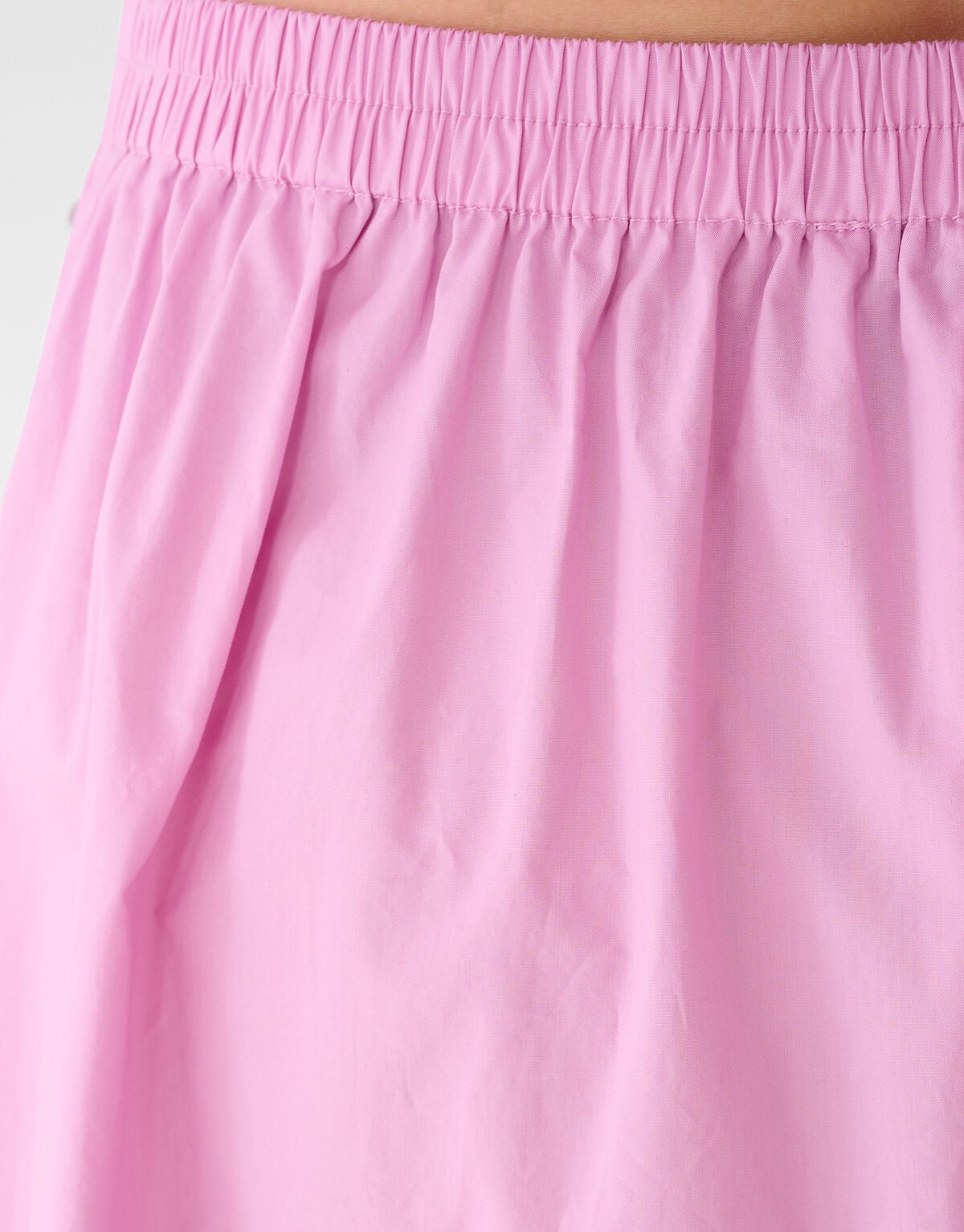 Poplin Studs Maxi Rok Roze SHOEBY WOMEN