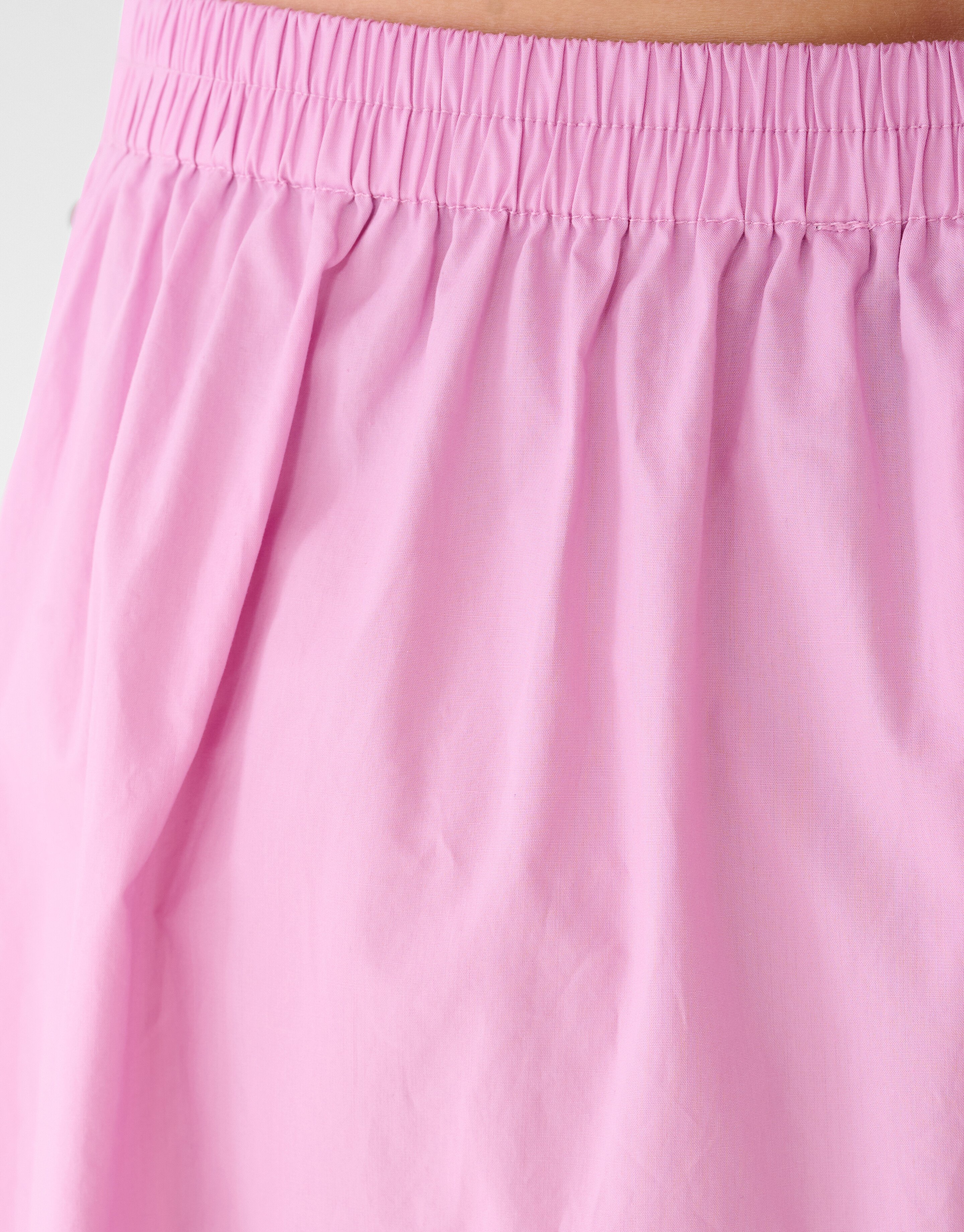 Poplin Studs Maxi Rok Roze SHOEBY WOMEN