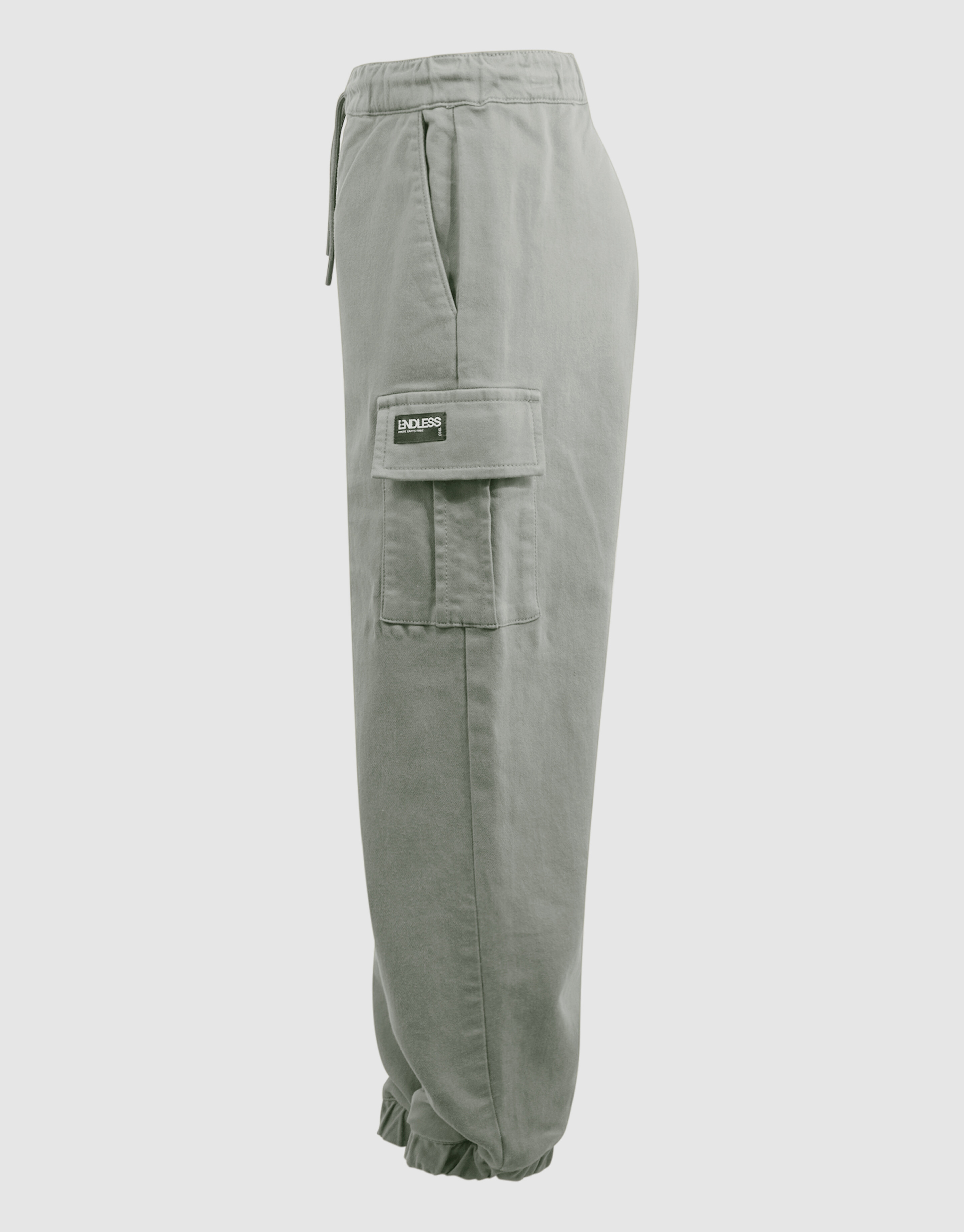 Loose Fit Jog Cargo Broek Khaki SHOEBY BOYS