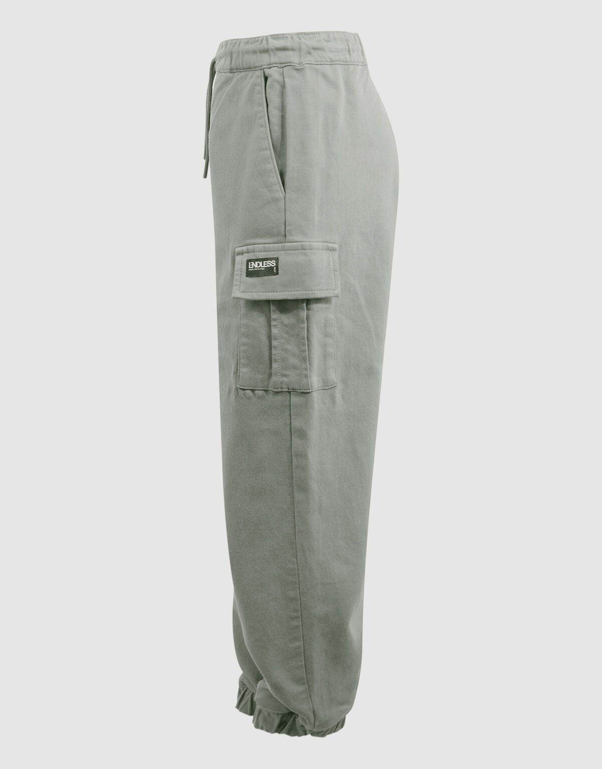 Loose Fit Jog Cargo Broek Khaki SHOEBY BOYS