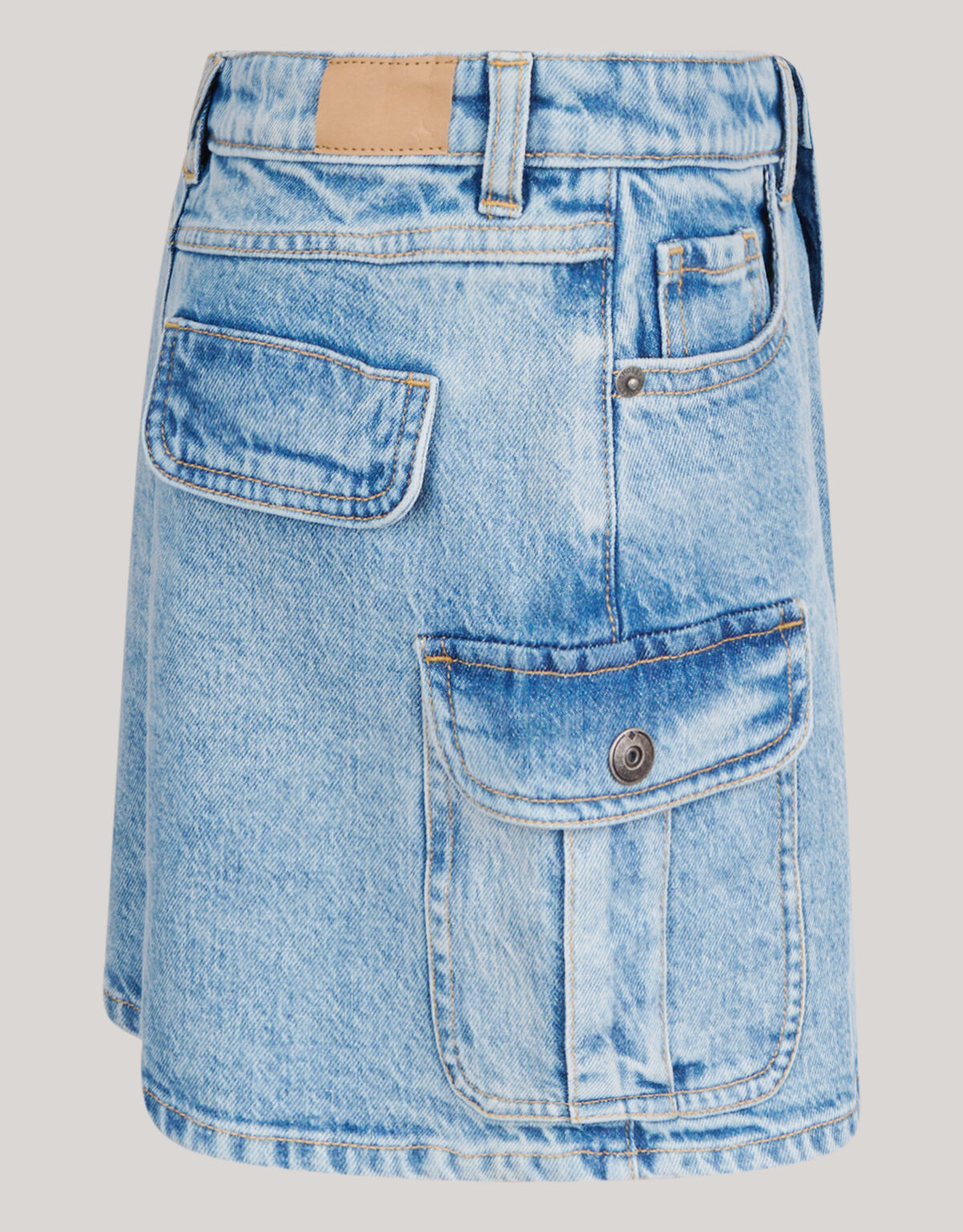 Denim Cargo Rok Blauw SHOEBY GIRLS