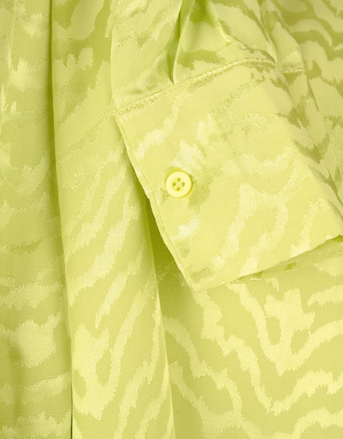 Jacquard Blouse Limoen Groen SHOEBY WOMEN