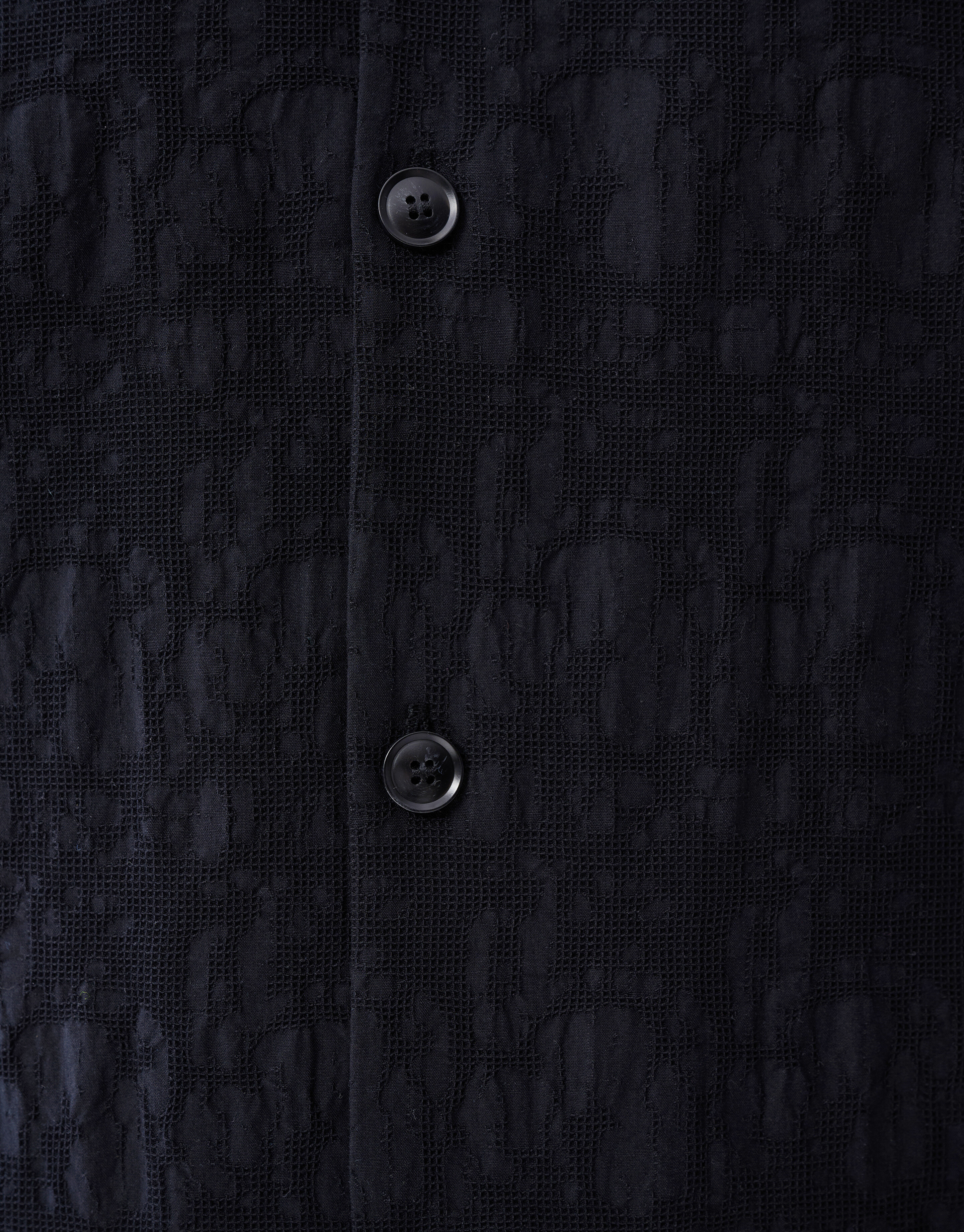 Structuur Shirt Donkerblauw SHOEBY MEN