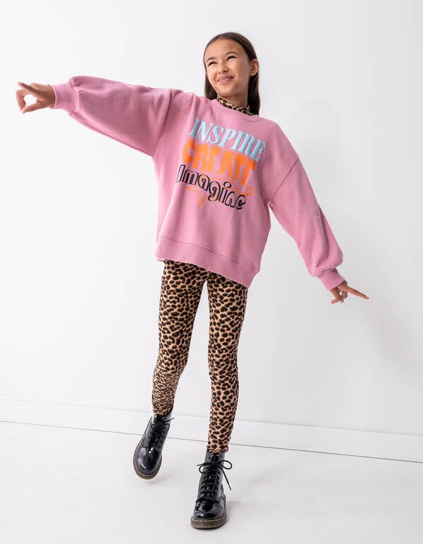 Leopard Legging Bruin SHOEBY GIRLS