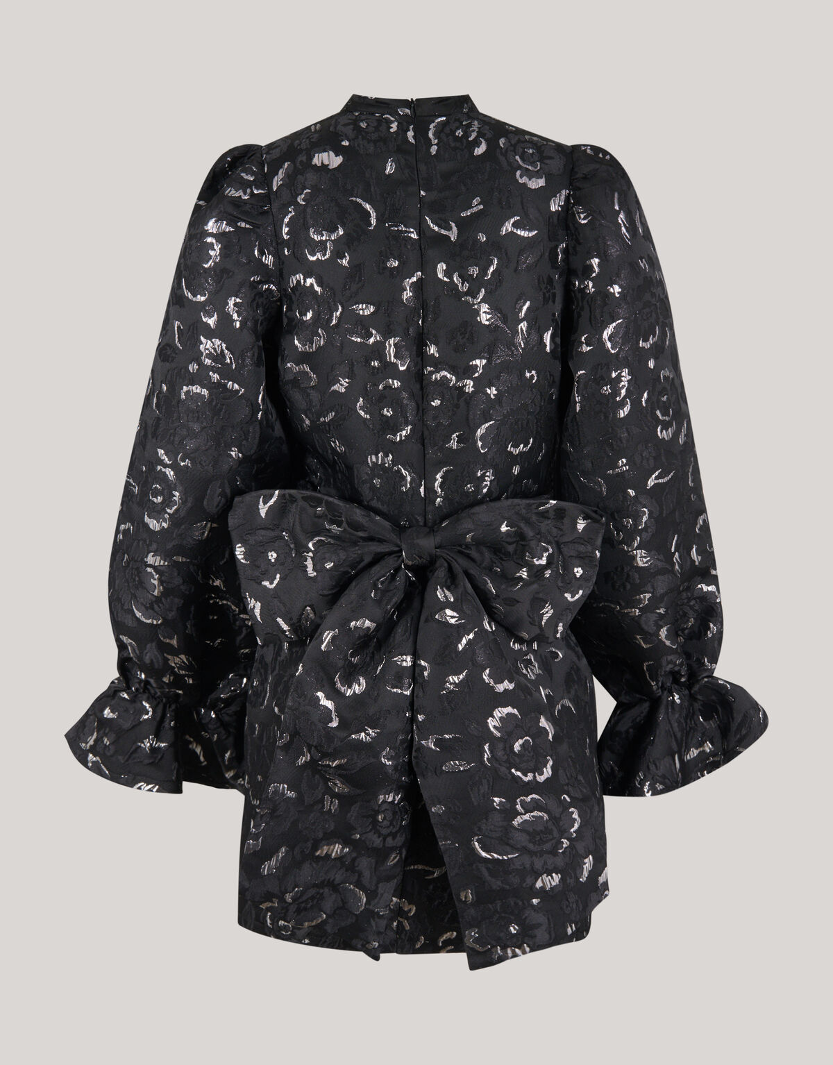 Jacquard Strik Mini Jurk Zwart SHOEBY WOMEN