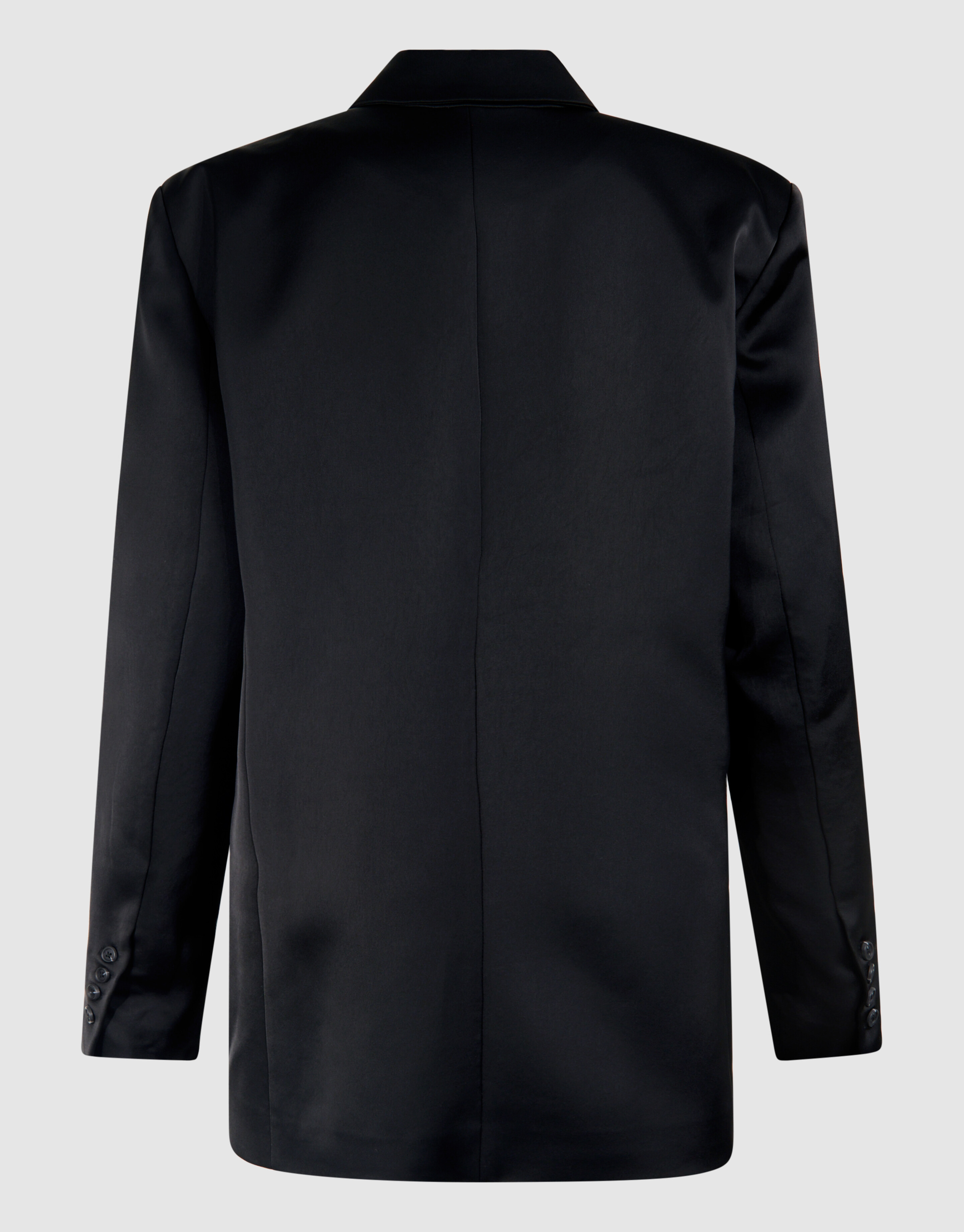 Satijnen Oversized Blazer Zwart By Lonneke SHOEBY WOMEN