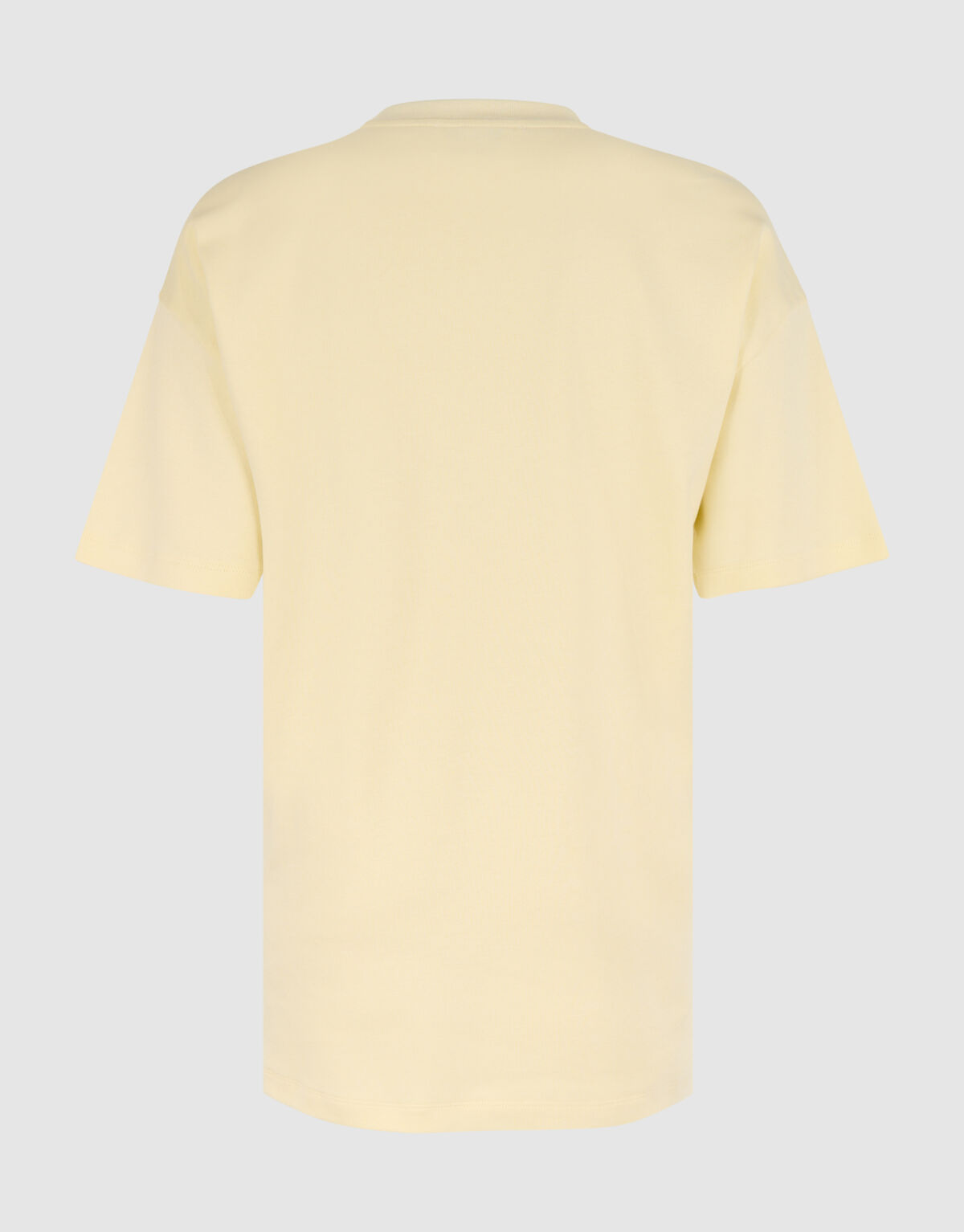 Oversized Basis T-shirt Lichtgeel SHOEBY WOMEN