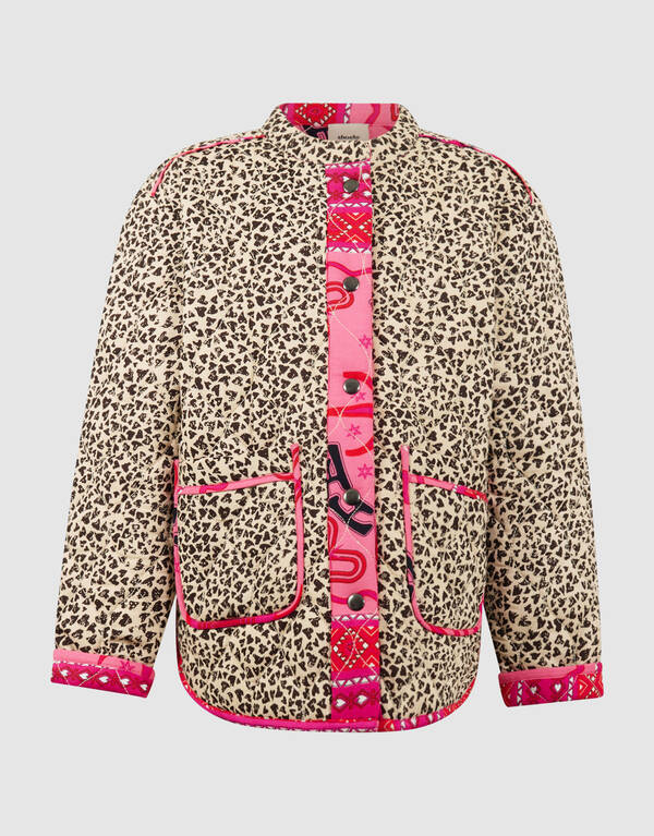 Leopard Stitched Jack Lichtbruin SHOEBY GIRLS