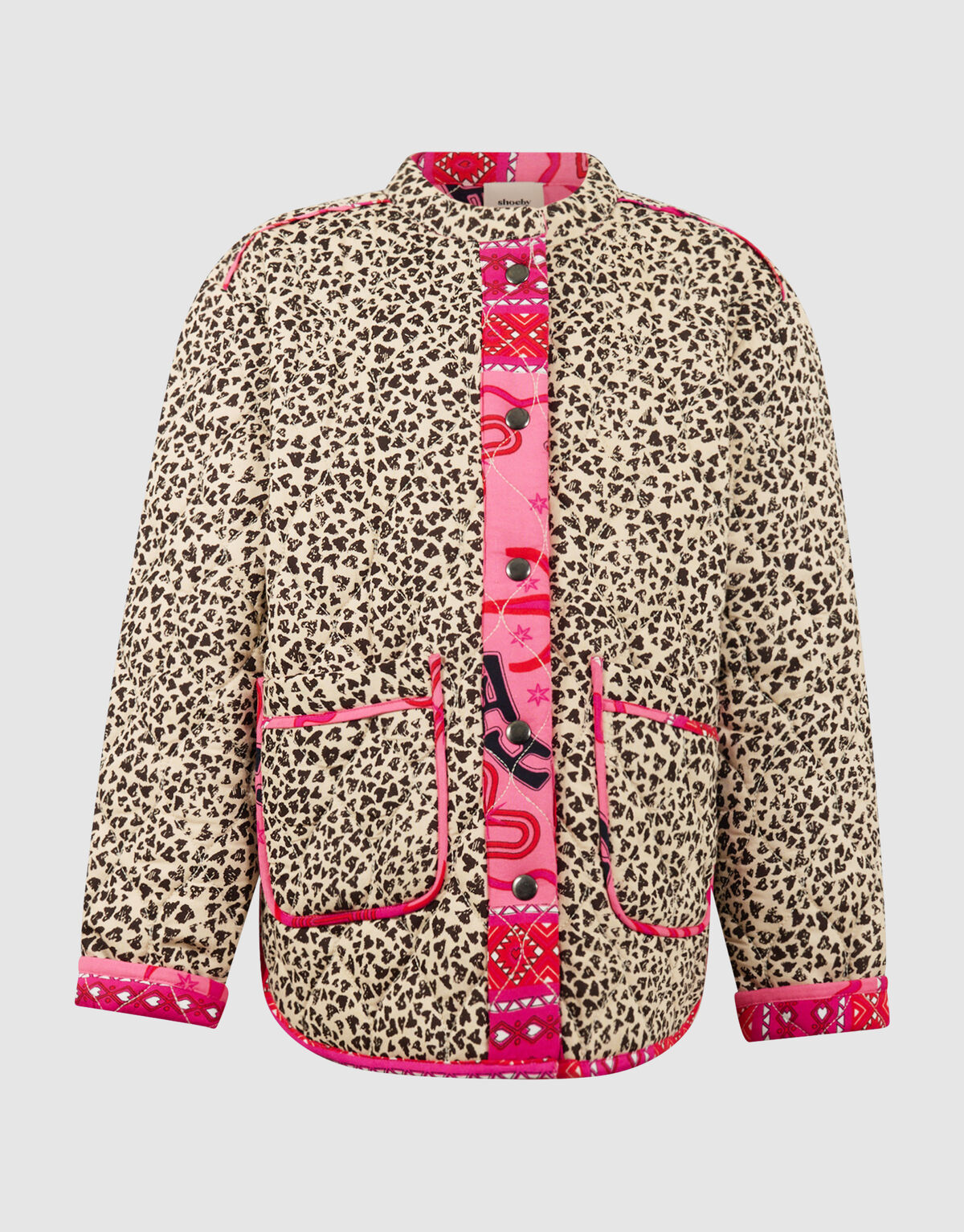 Leopard Stitched Jack Lichtbruin SHOEBY GIRLS