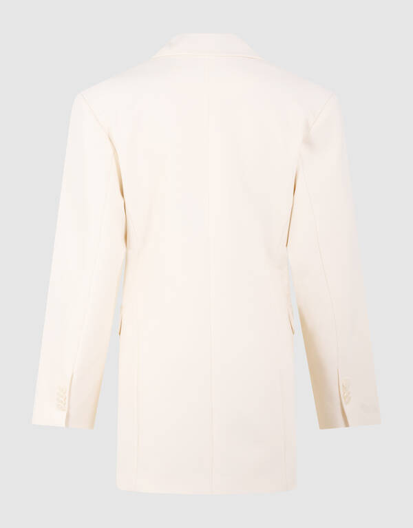 Blazer Mini Jurk Gebroken Wit SHOEBY WOMEN