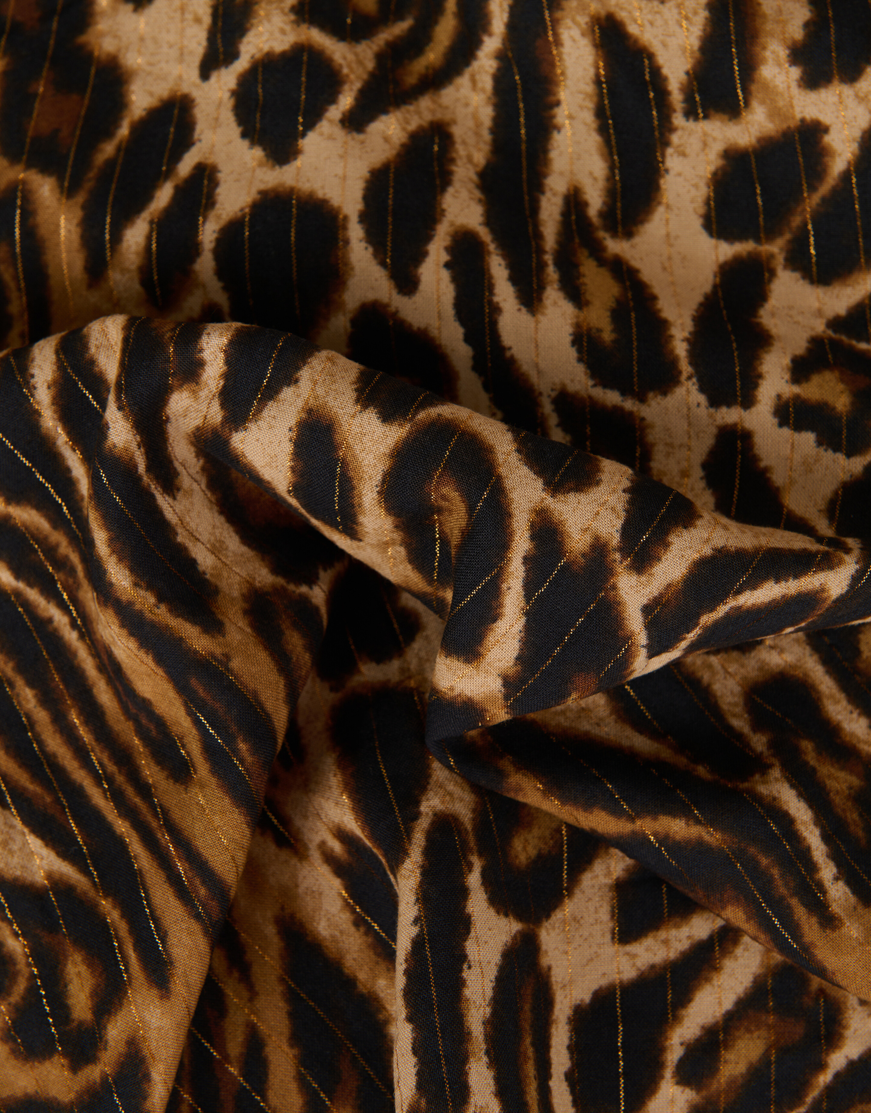 Leopard Blouse Bruin SHOEBY GIRLS