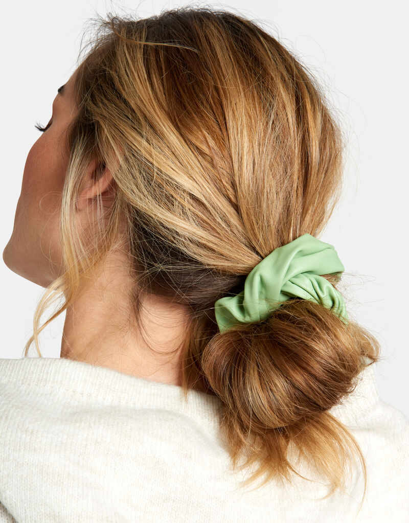 Check Scrunchie