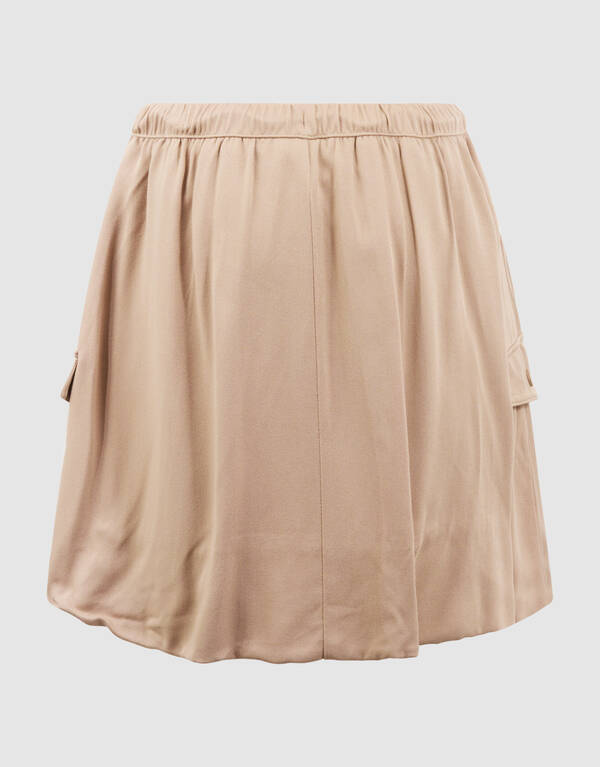 Cargo Balloon Mini Rok Zand SHOEBY GIRLS